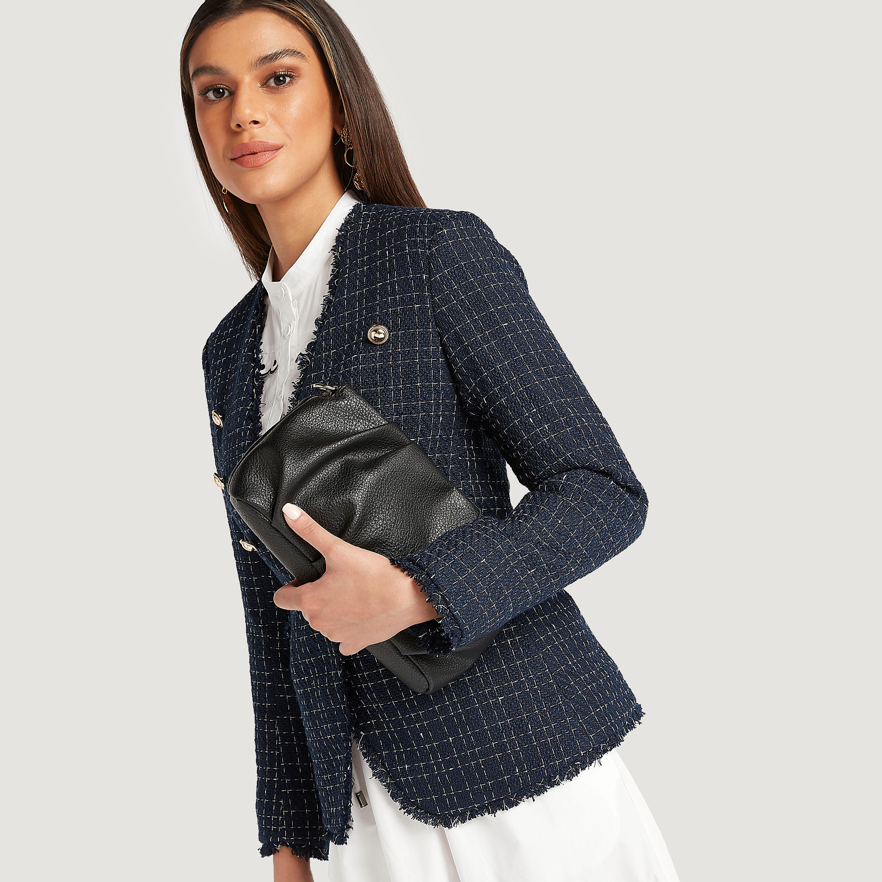 شنطة كروس بودي سادة بحزام قابل للتّعديل وسحّاب إغلاق-women-bagsandwallets-handbags-image-4