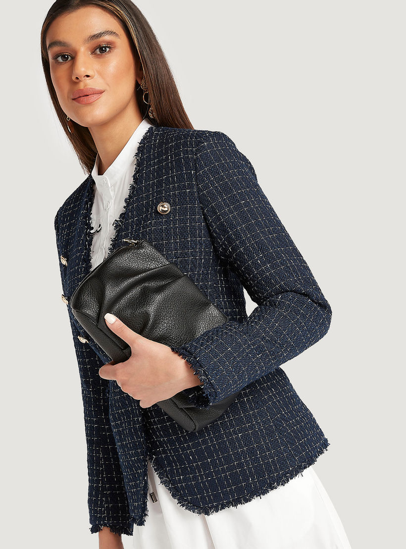 شنطة كروس بودي سادة بحزام قابل للتّعديل وسحّاب إغلاق-women-bagsandwallets-handbags-image-4