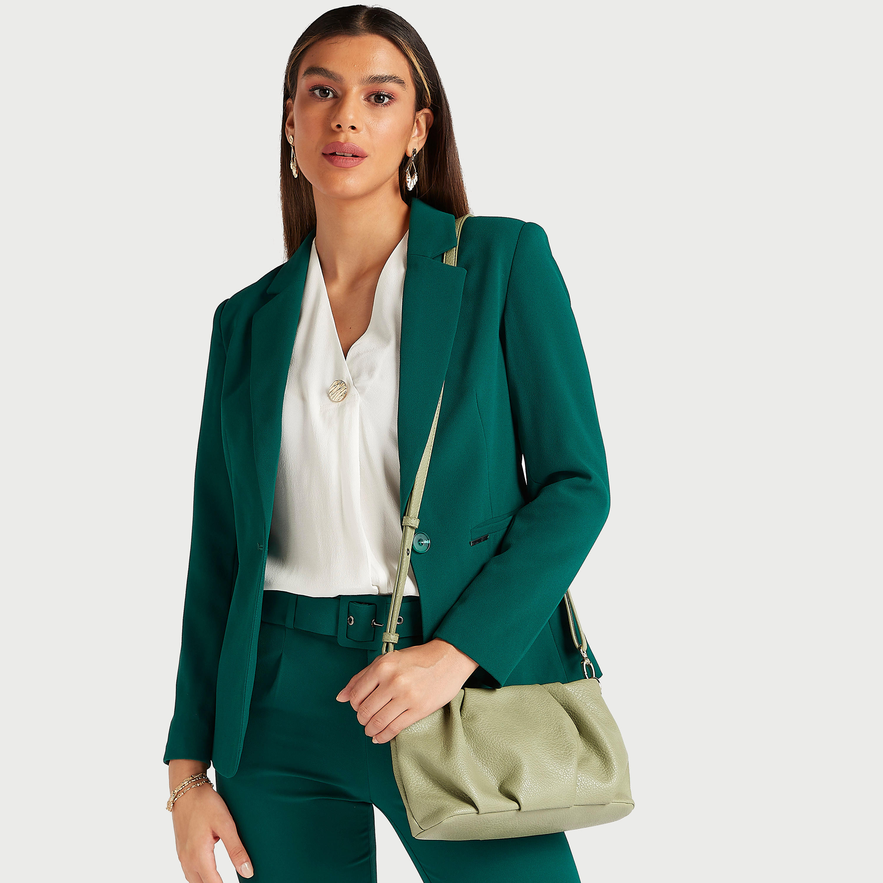 شنطة كروس بودي بارزة الملمس بحزام قابل للتعديل-women-bagsandwallets-handbags-image-2