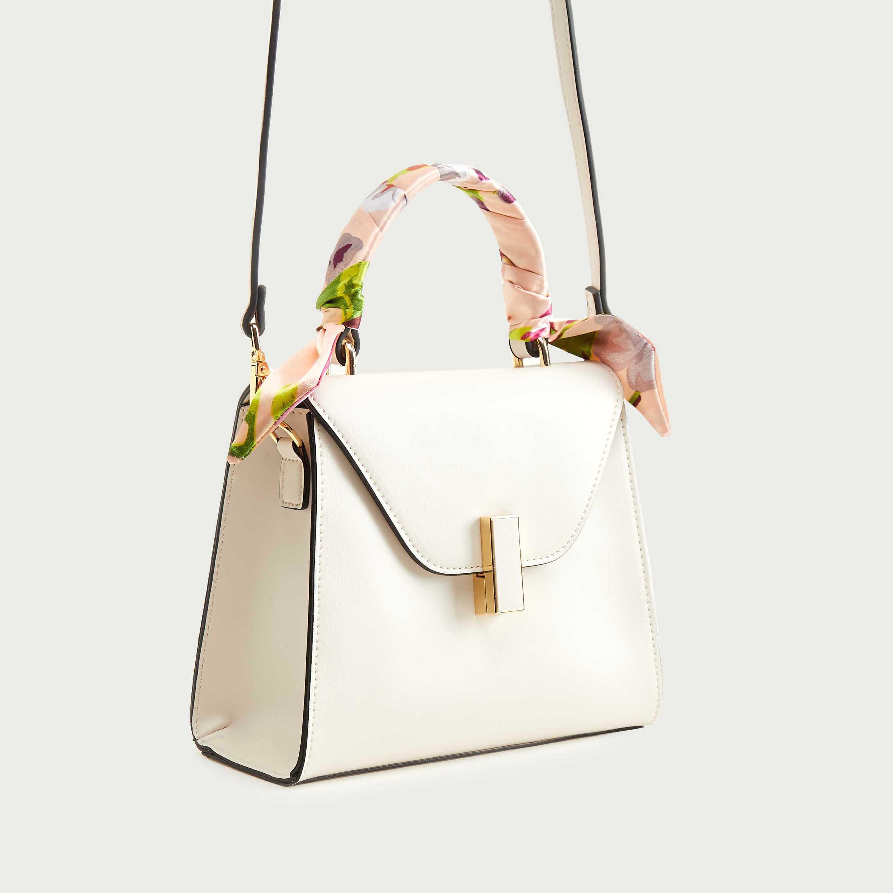 Solid Satchel Bag with Handle and Detachable Strap-women-bagsandwallets-handbags-image-3
