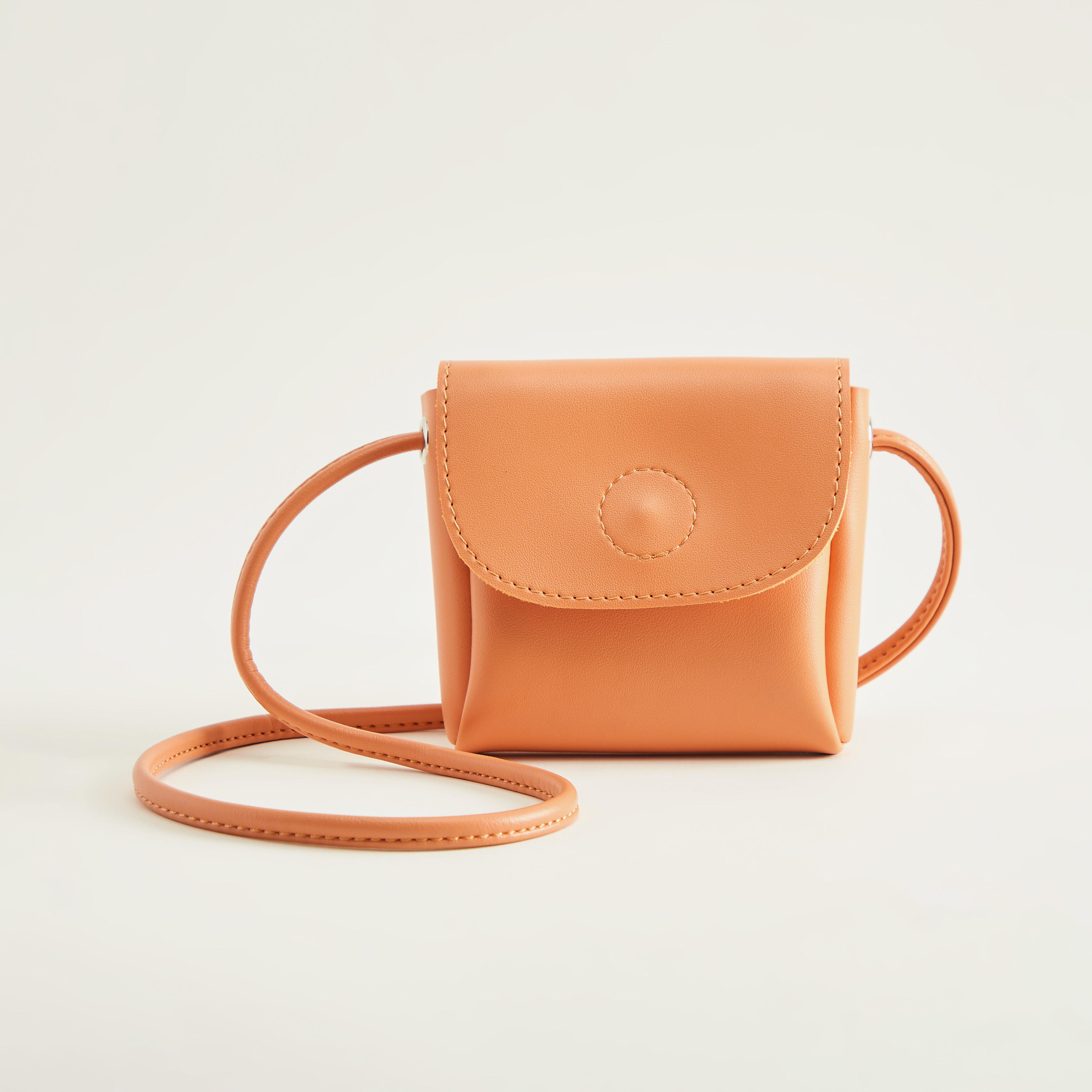 Solid Crossbody Bag with Magnetic Snap Button Closure-women-bagsandwallets-handbags-image-1