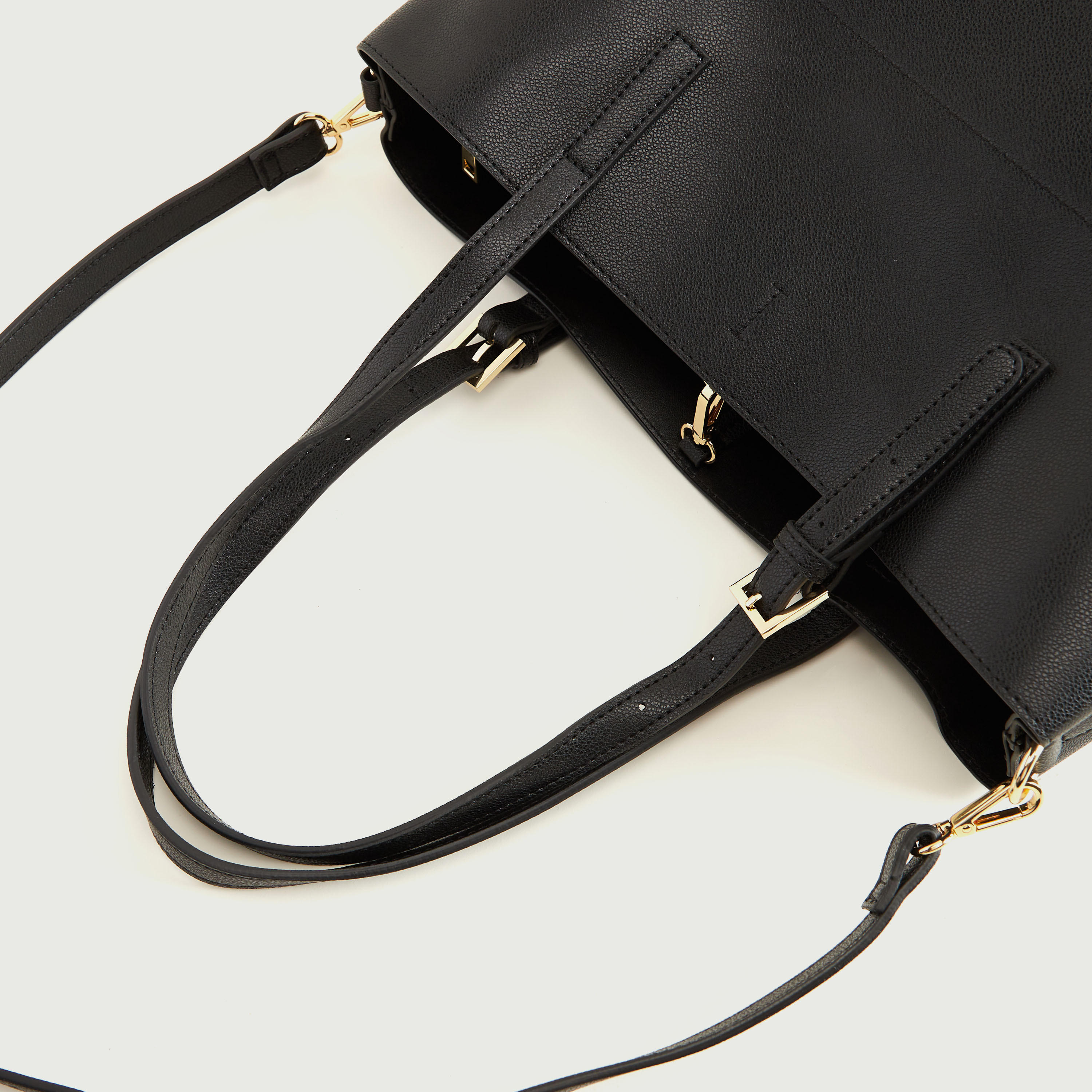 شنطة توتي بارزة الملمس بمقابض مزدوجة وحزام قابل للفصل-women-bagsandwallets-handbags-image-5