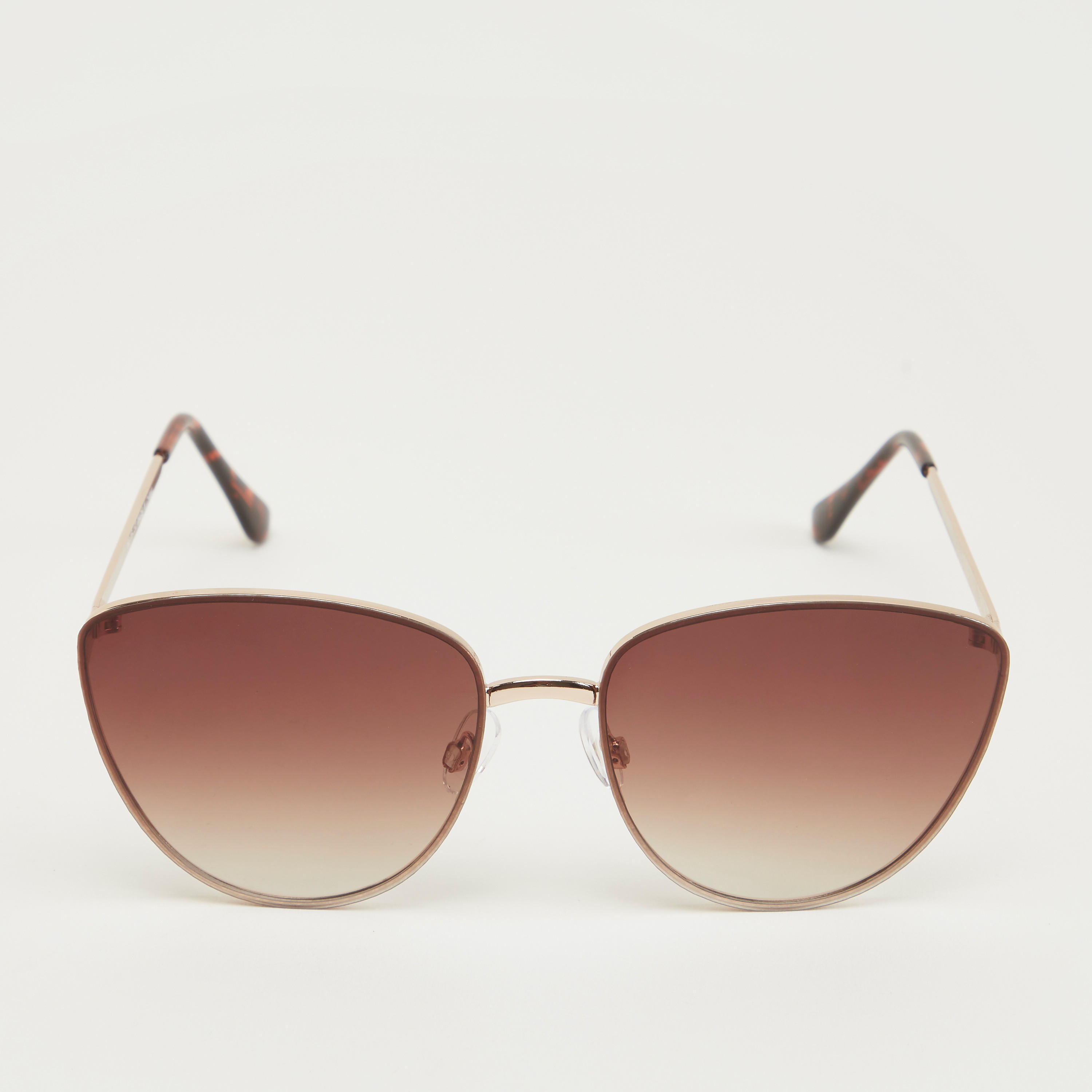 نظّارة شمسيّة عين القطة بإطار كامل ووسادات أنف-women-sunglasses-image-1