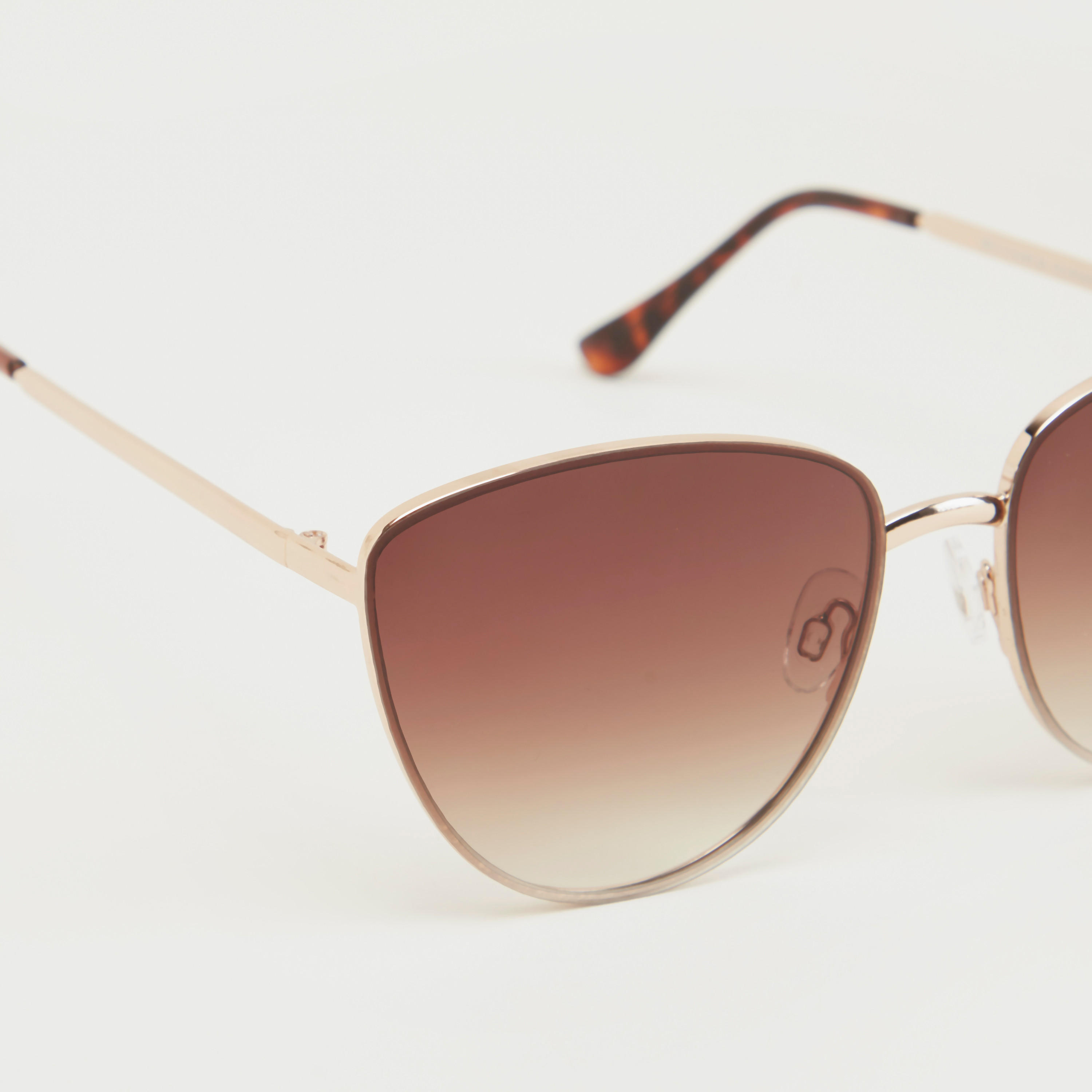 نظّارة شمسيّة عين القطة بإطار كامل ووسادات أنف-women-sunglasses-image-3