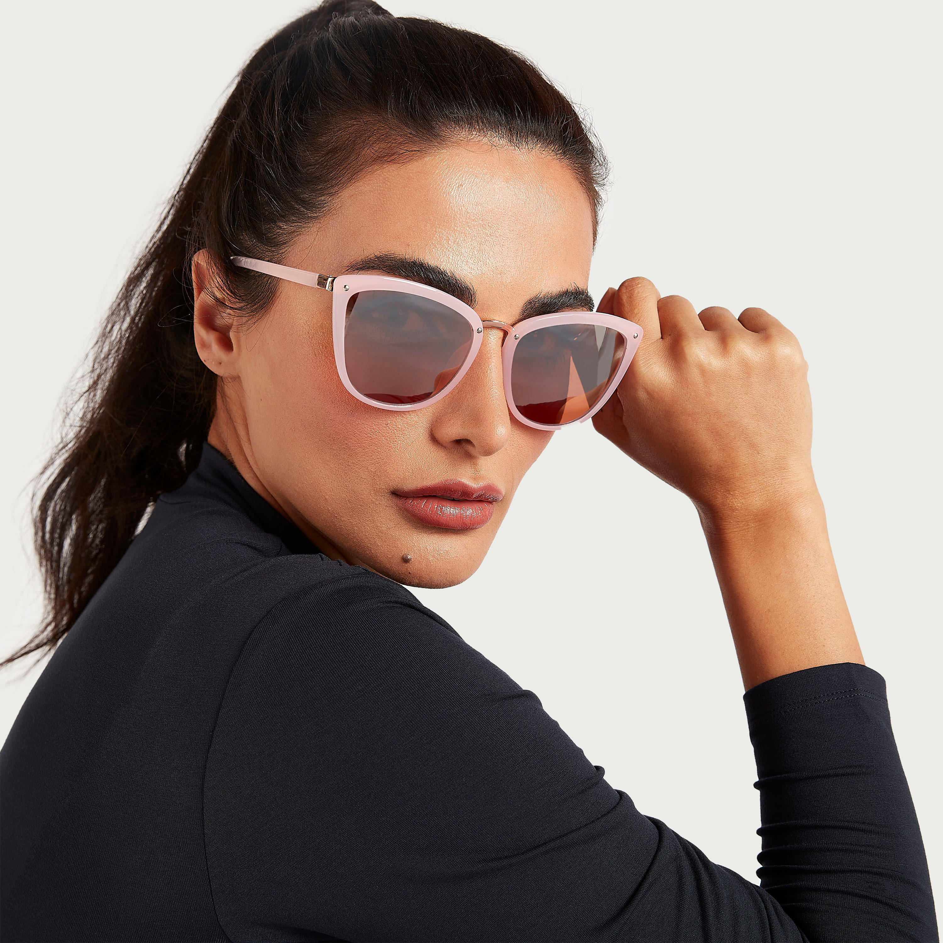 نظارة شمسية عين قطة بإطار كامل-women-sunglasses-image-2