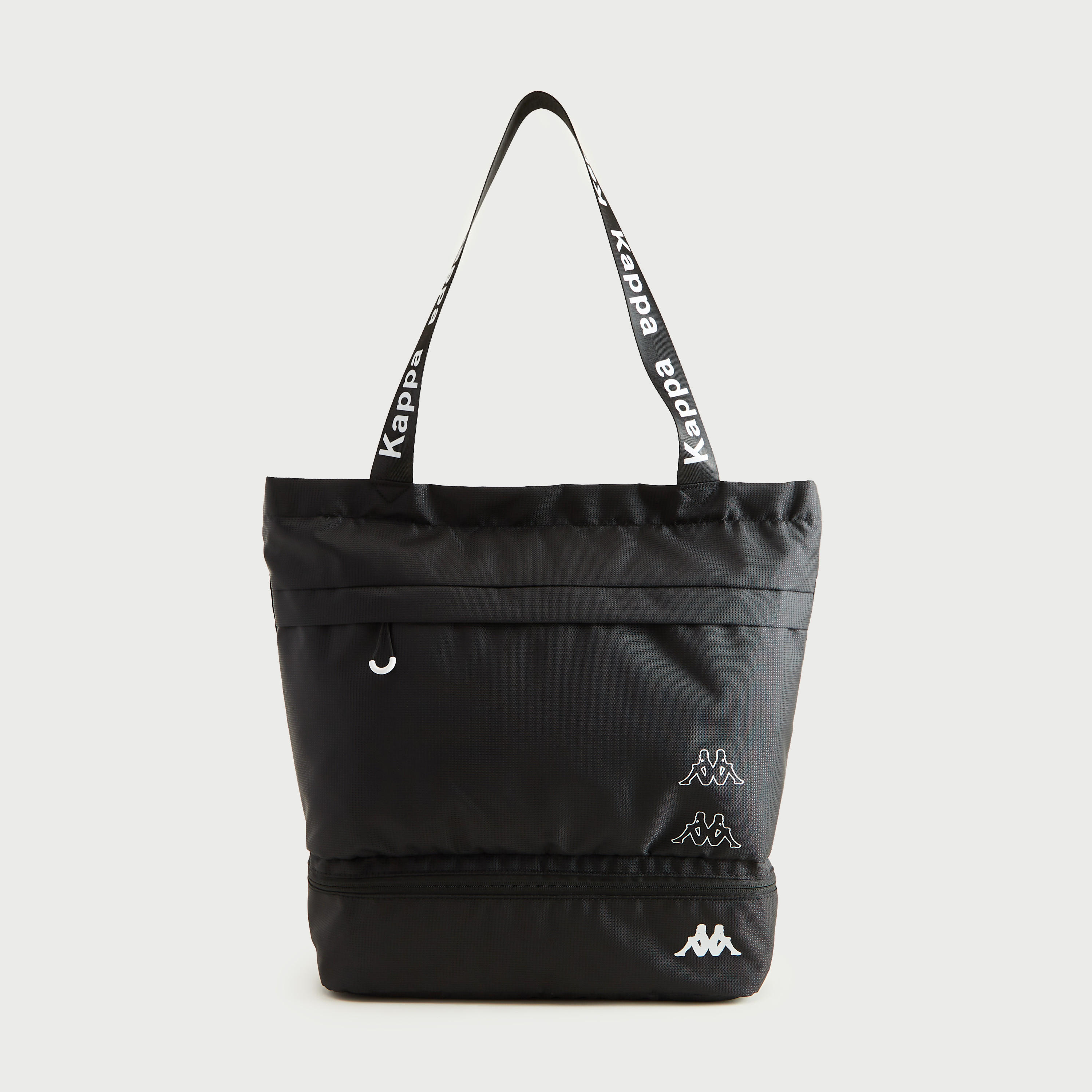 شنطة توتي سادة بسحّاب إغلاق ومقابض مزدوجة من كابا-women-bagsandwallets-handbags-image-7