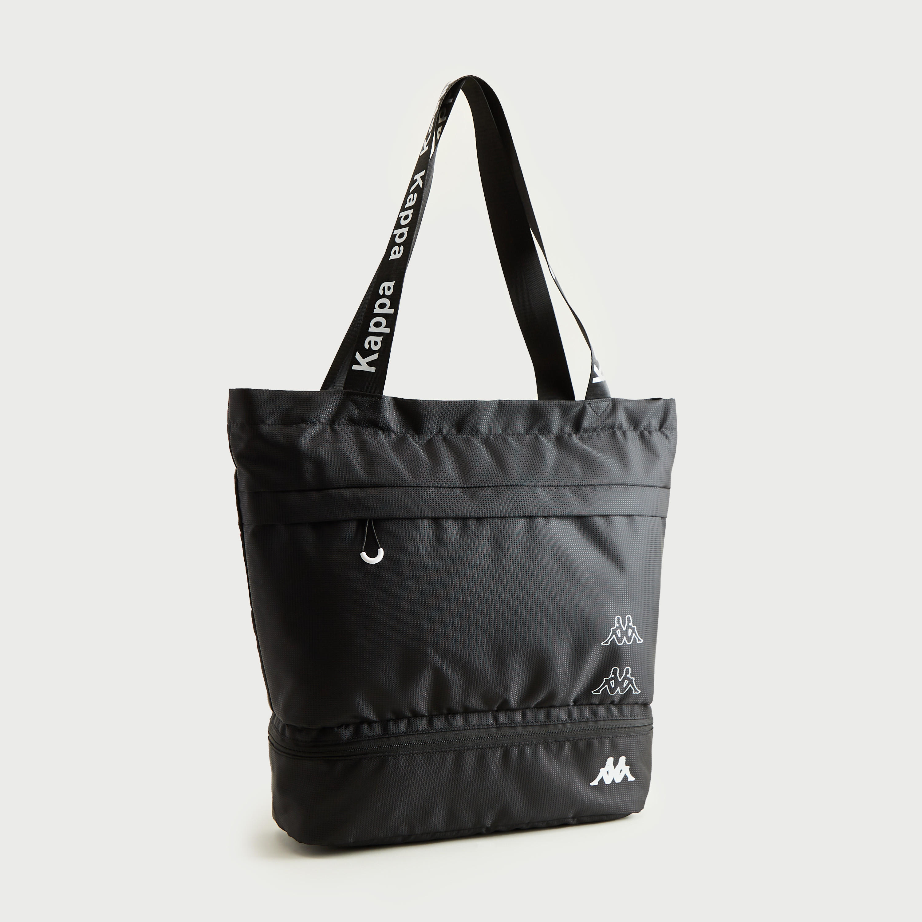 شنطة توتي سادة بسحّاب إغلاق ومقابض مزدوجة من كابا-women-bagsandwallets-handbags-image-5