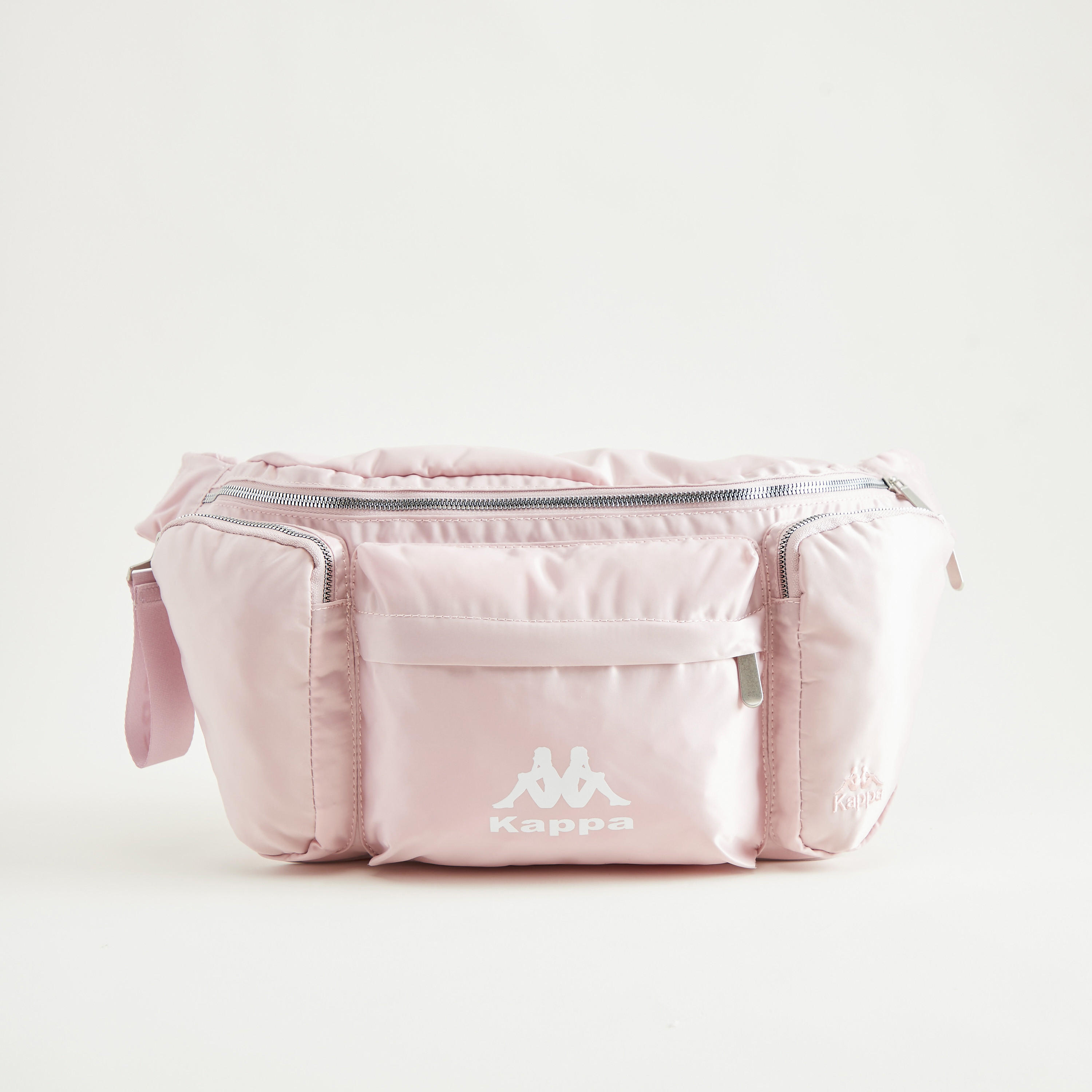 حقيبة خصر سادة بحزام قابل للتعديل وسحاب إغلاق من كابا-women-bagsandwallets-handbags-image-6