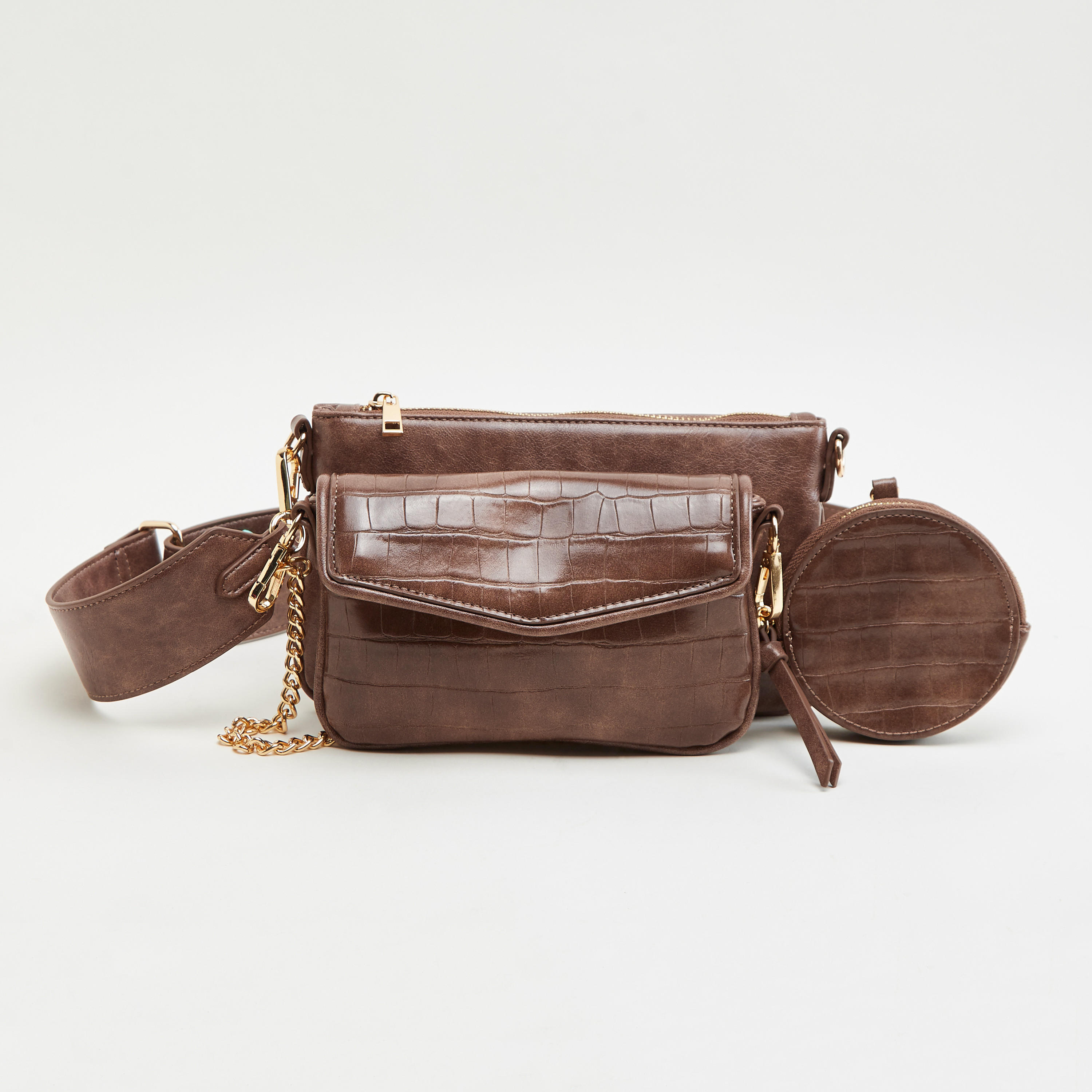 شنطة كروس بودي جلد بارزة الملمس مع شنطة نقود صغيرة قابلة للفصل-women-bagsandwallets-handbags-image-1