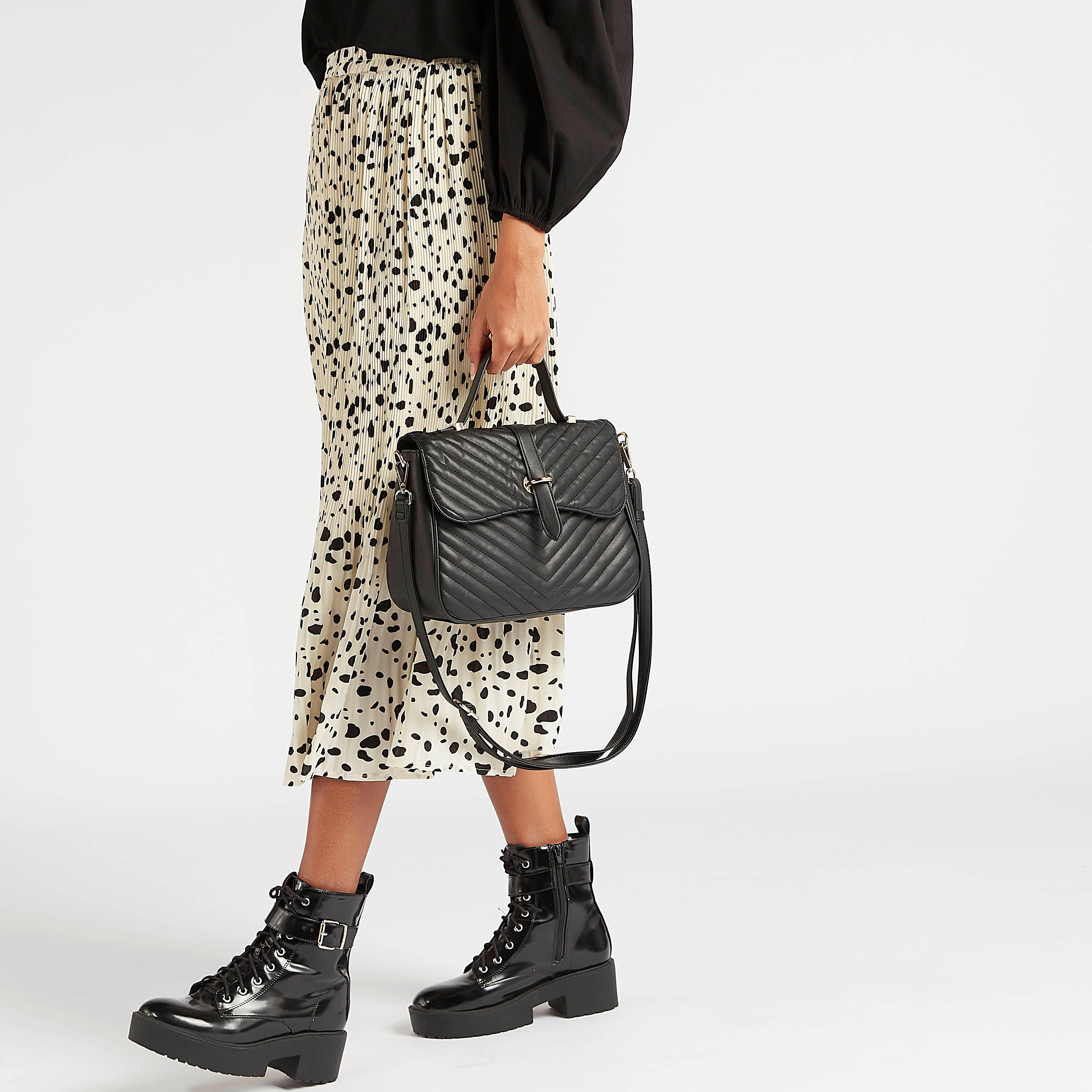 شنطة كروس بودي مبطّنة برز إغلاق مغناطيسي وحزام قابل للتعديل-women-bagsandwallets-handbags-image-2