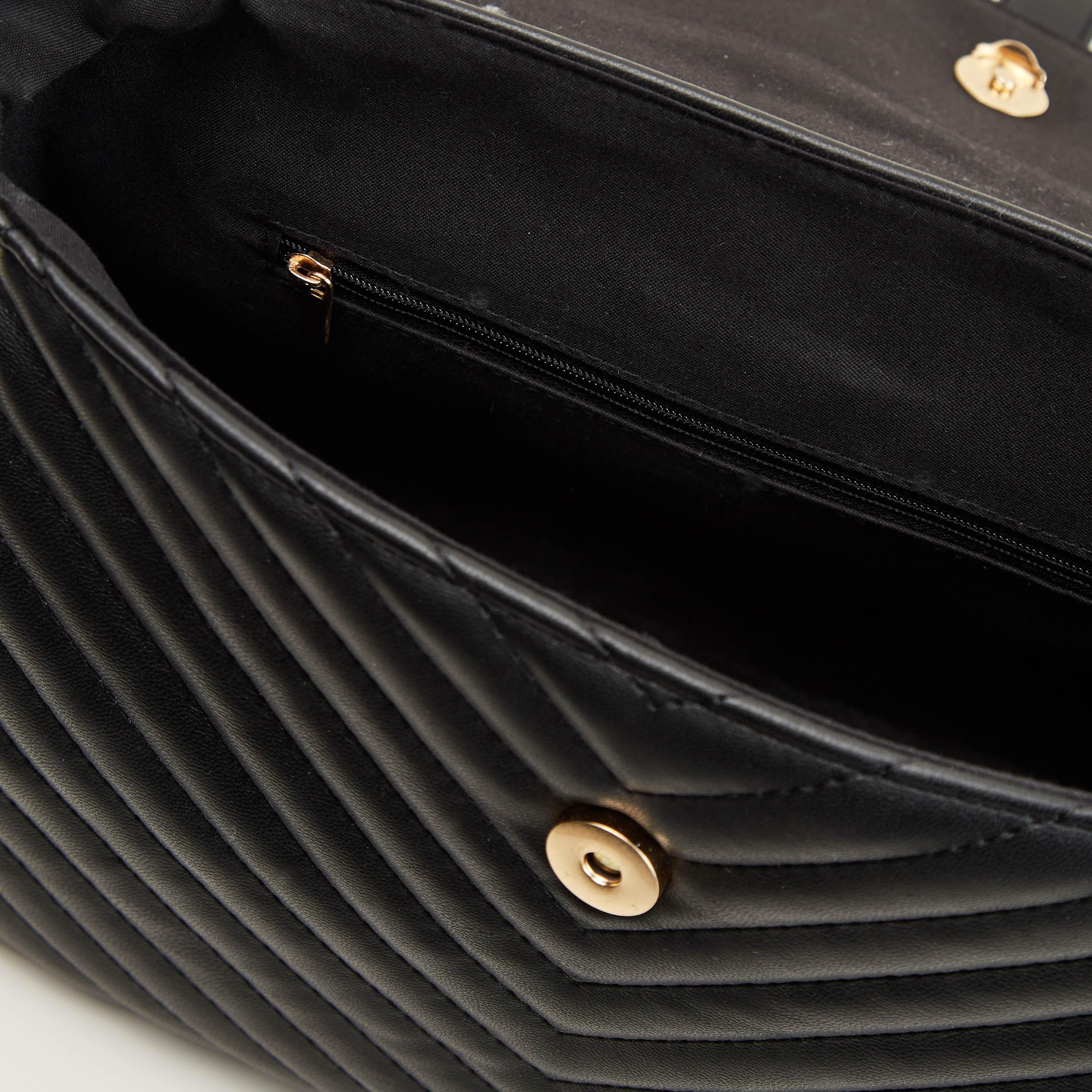 شنطة كروس بودي مبطّنة برز إغلاق مغناطيسي وحزام قابل للتعديل-women-bagsandwallets-handbags-image-5