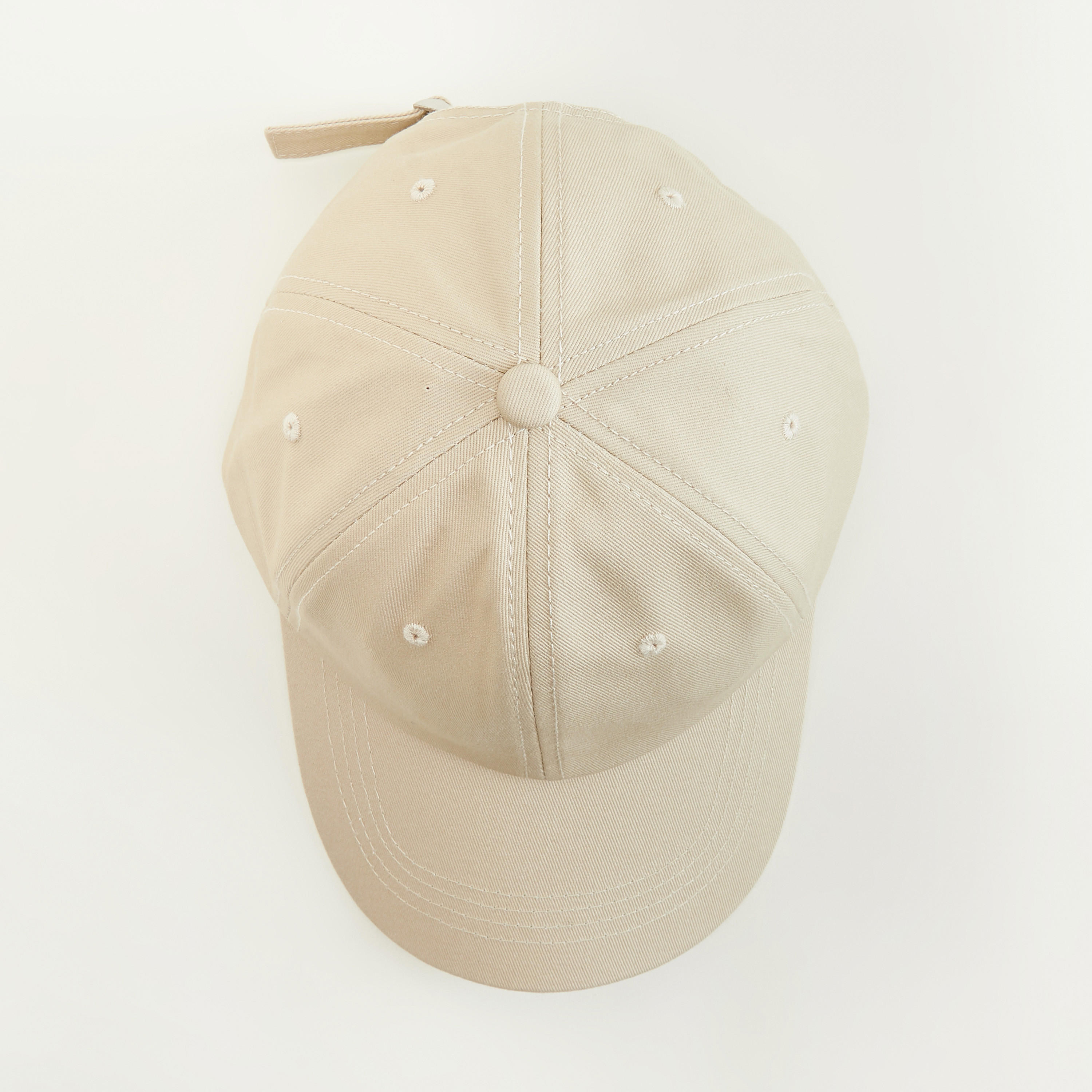 Solid Cap with Buckled Strap Closure-women-clothingaccessories-capsandhats-image-2