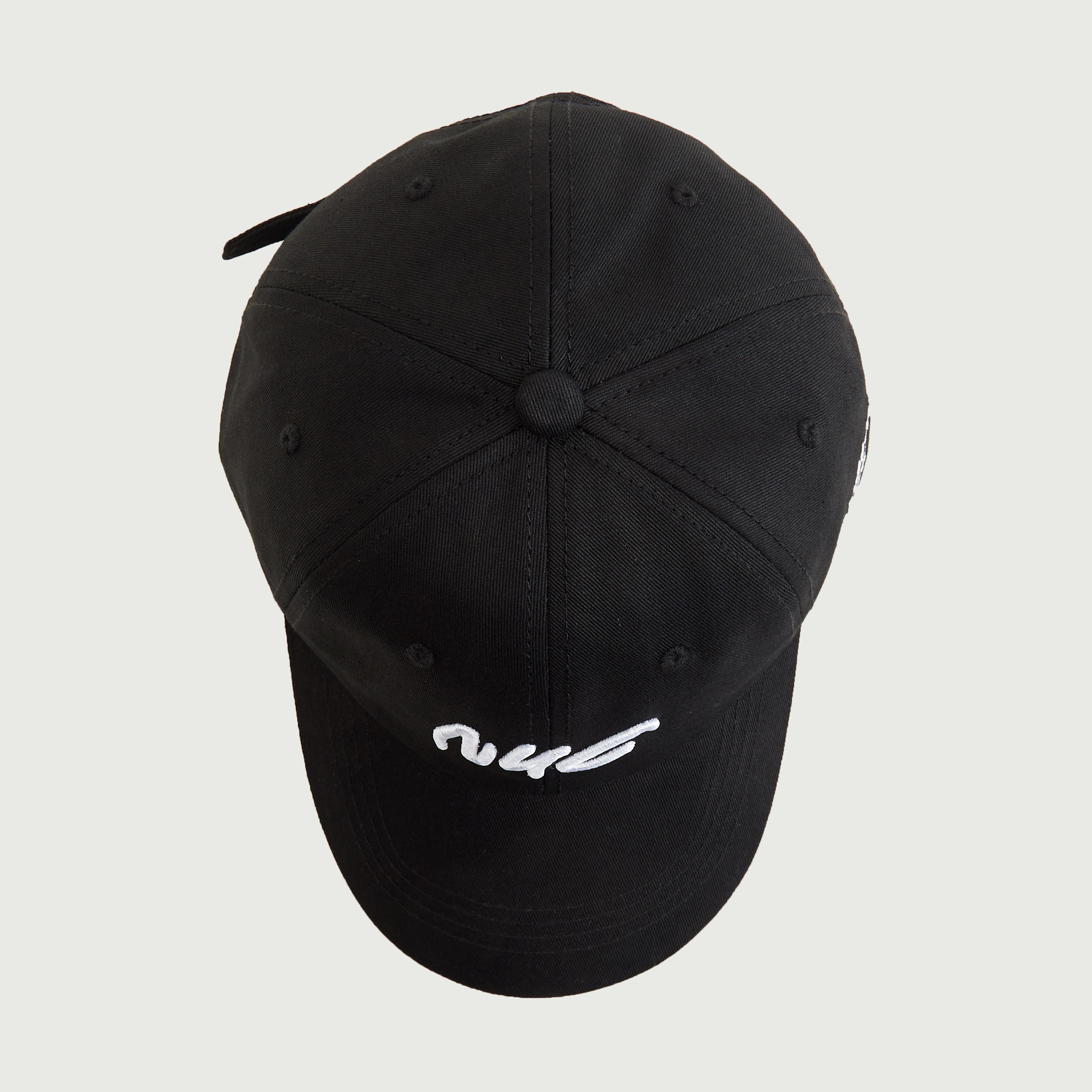 Embroidered Cap with Plate Buckle Strap Back-women-clothingaccessories-capsandhats-image-3