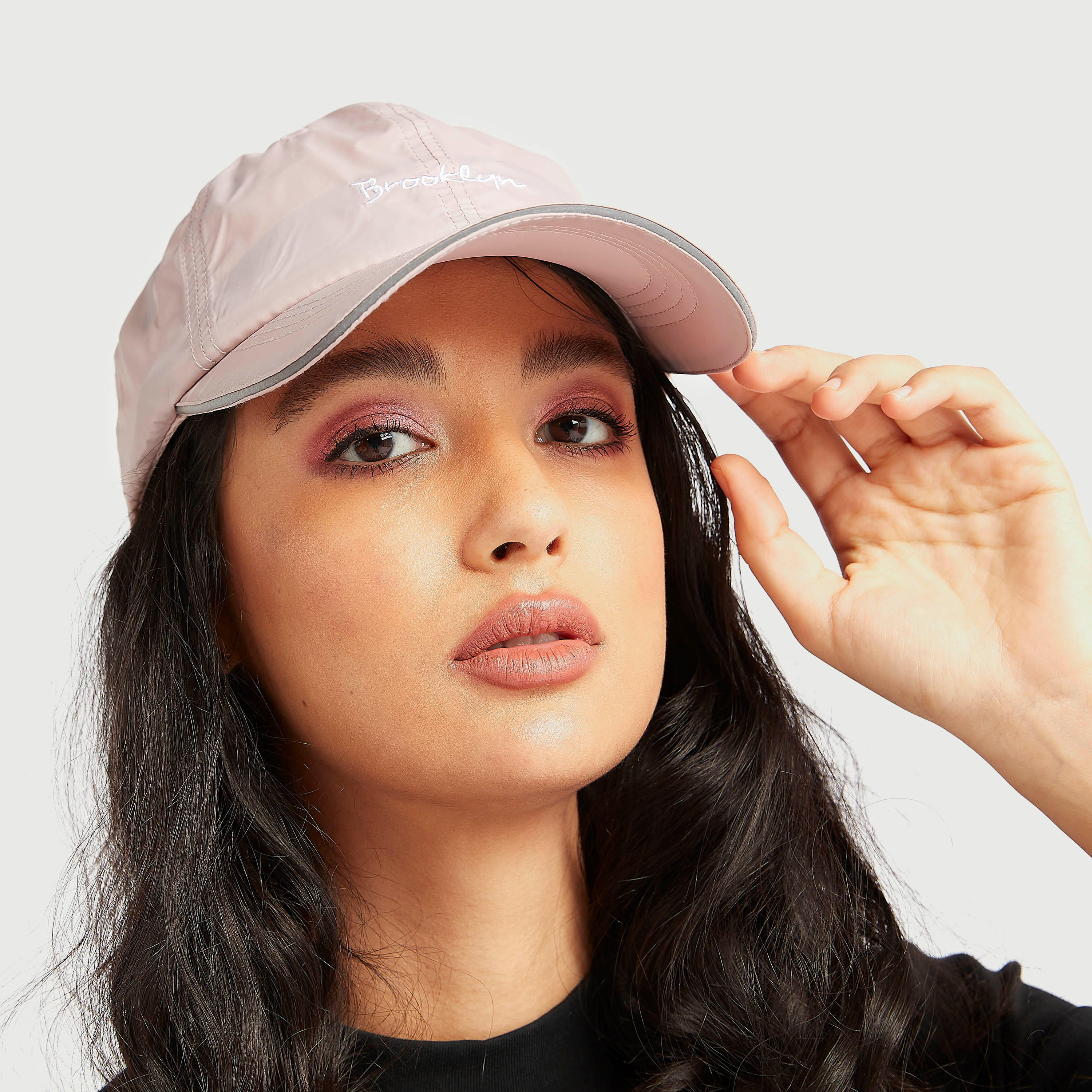 Embroidered Cap with Buckle Strap Back-women-clothingaccessories-capsandhats-image-2