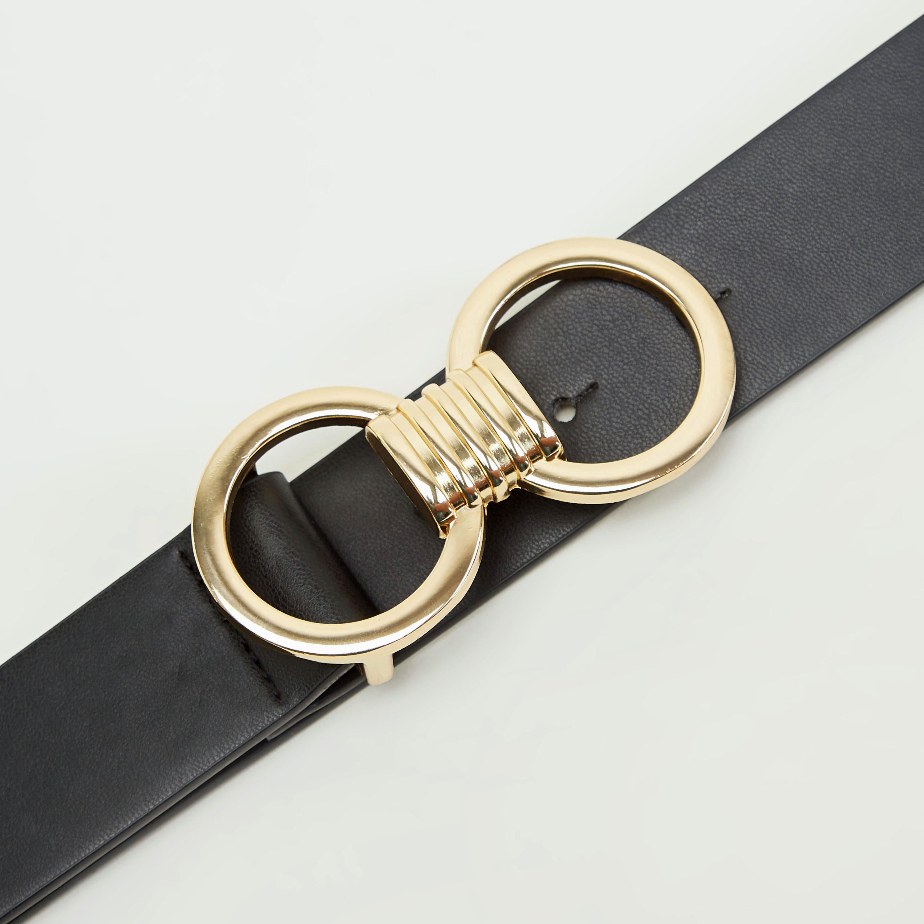 Solid Leather Belt with Plate Buckle Closure and Metallic Accent-women-clothingaccessories-belts-image-3