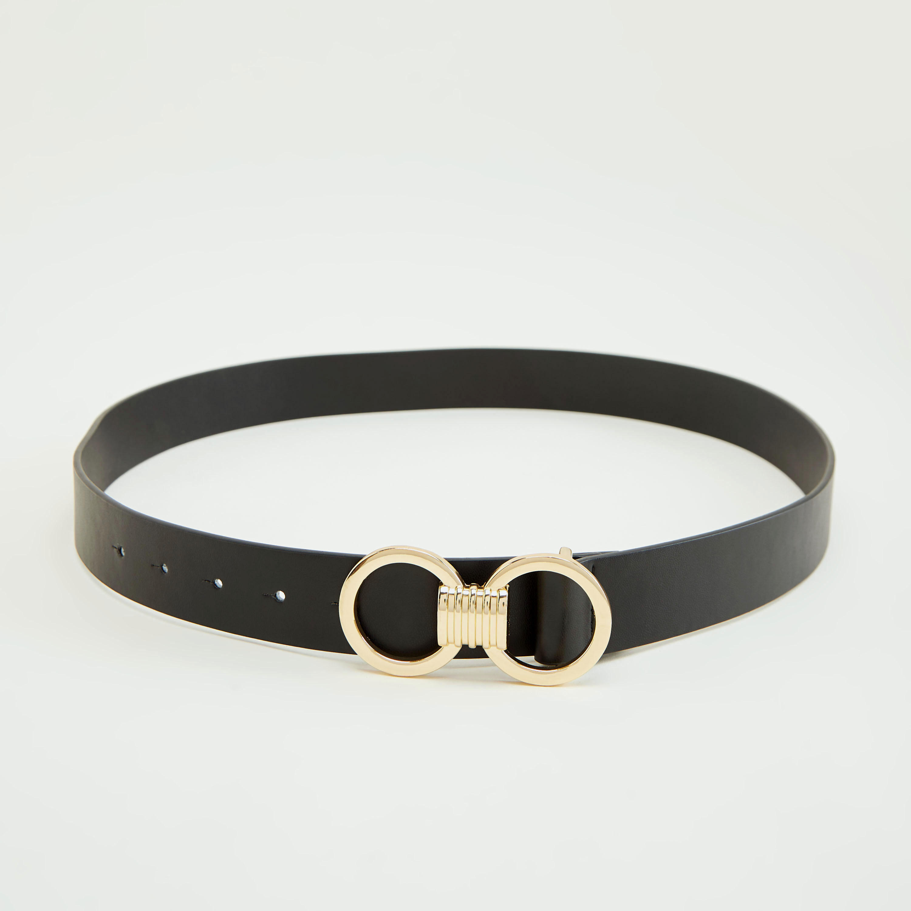Solid Leather Belt with Plate Buckle Closure and Metallic Accent-women-clothingaccessories-belts-image-4