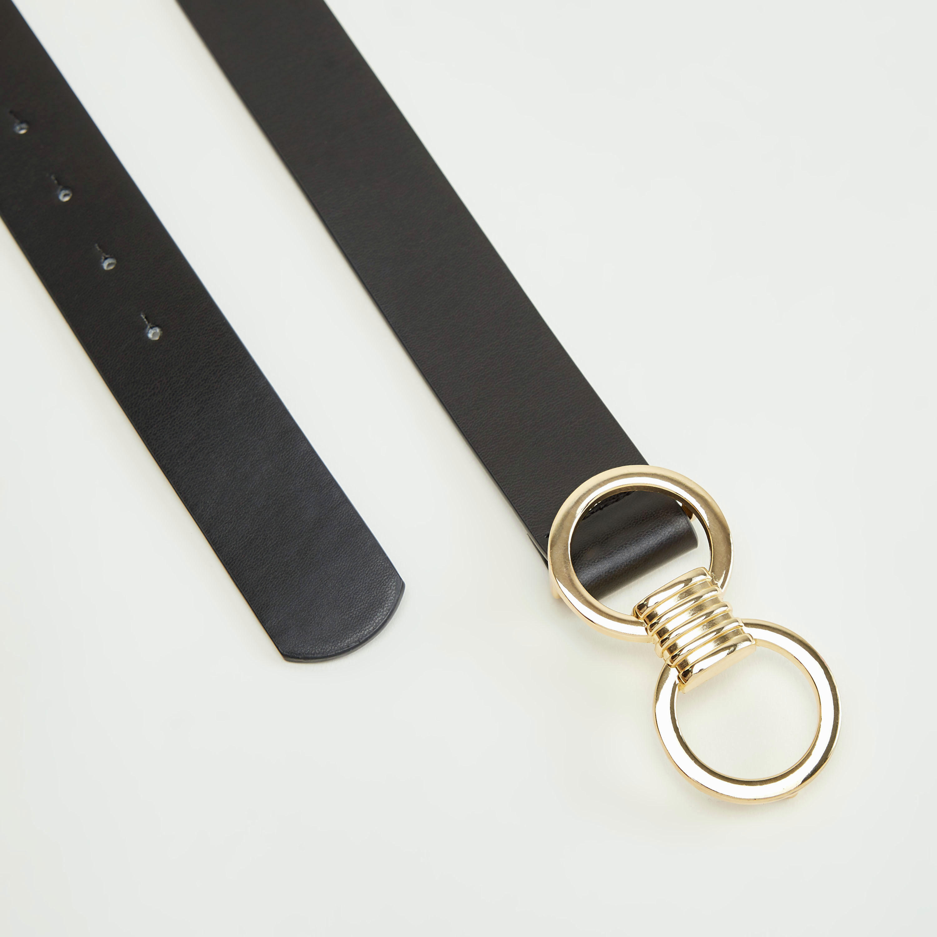 Solid Leather Belt with Plate Buckle Closure and Metallic Accent-women-clothingaccessories-belts-image-5