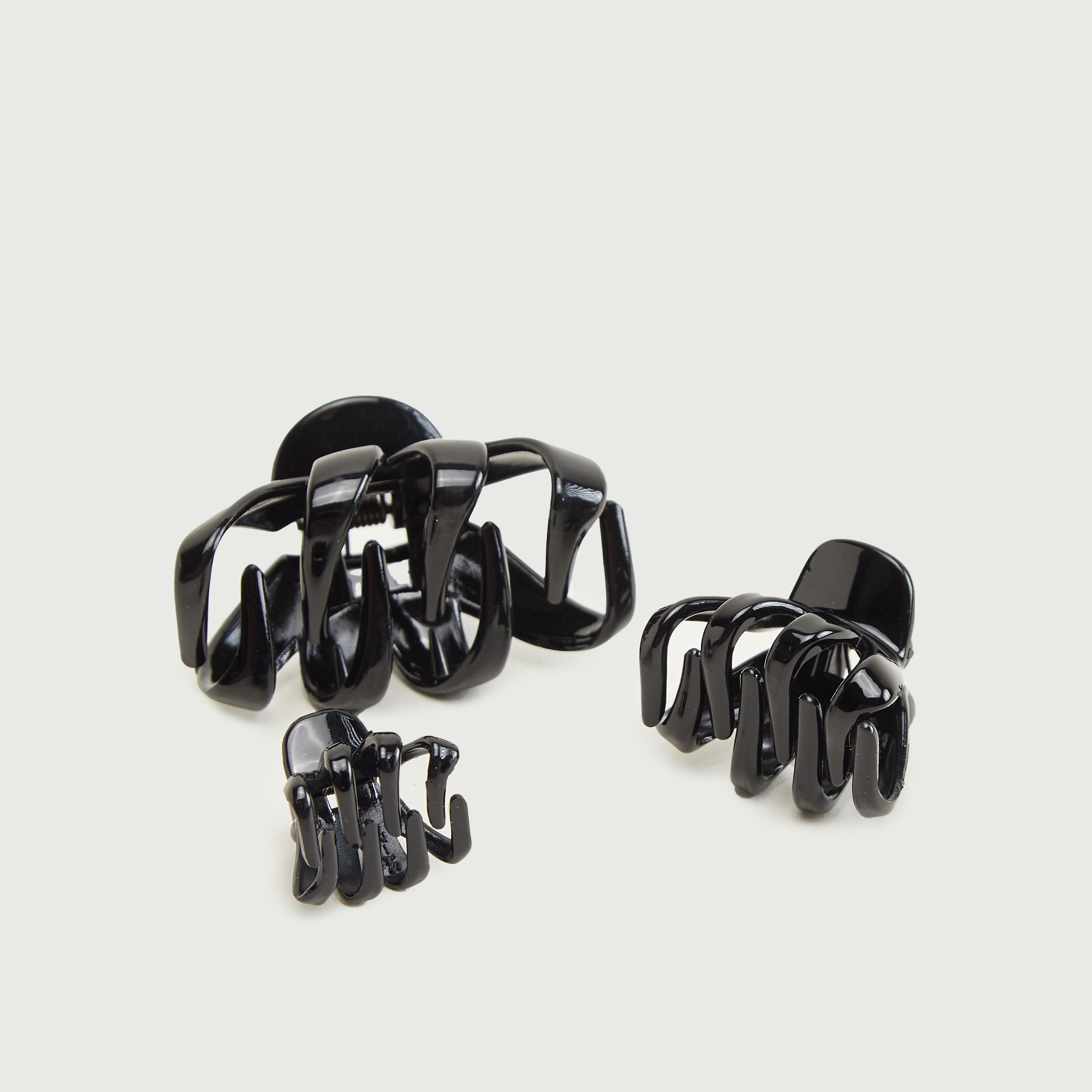 طقم مشابك شعر لامعة - 3 قطع-women-hairaccessories-image-5