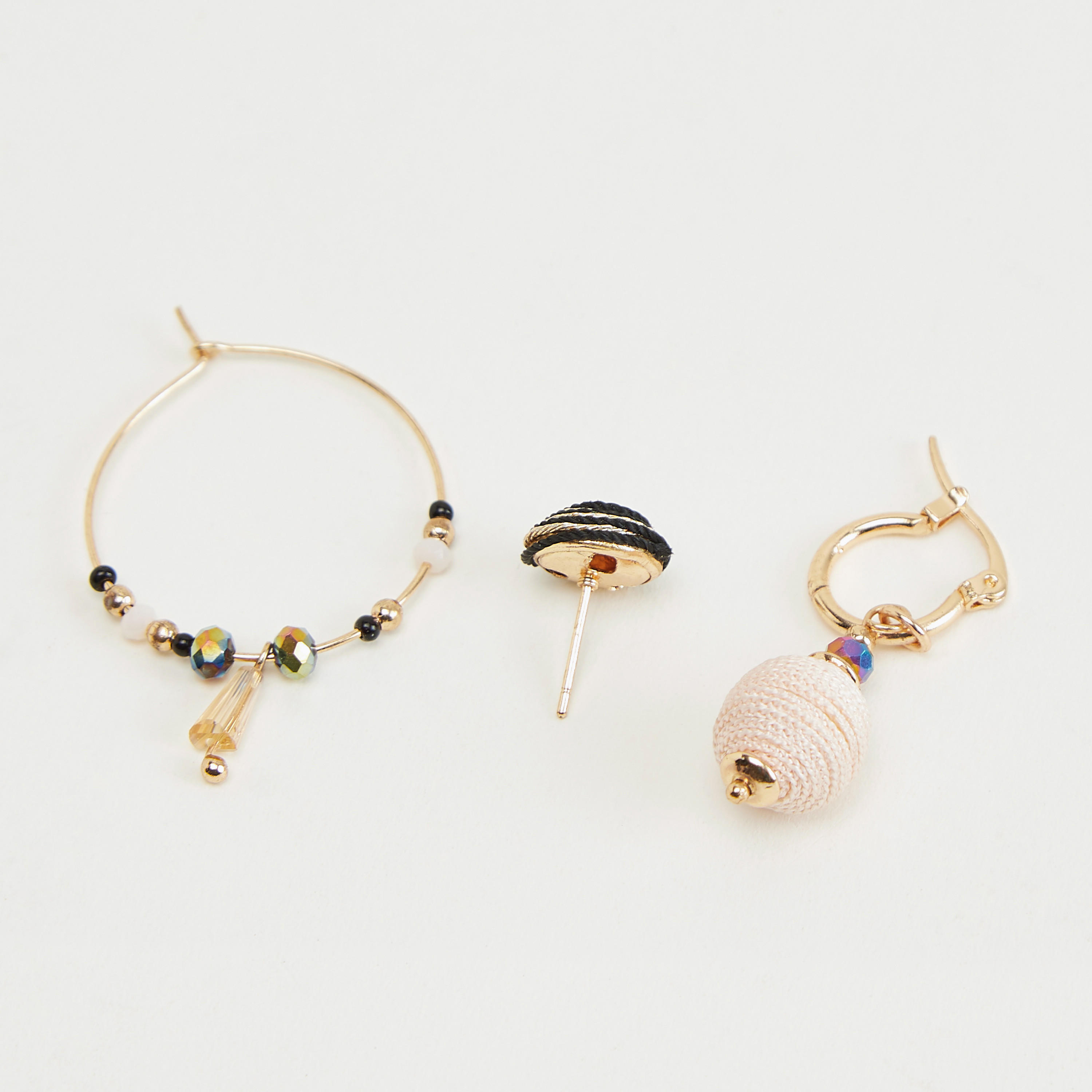 Set of 3 - Assorted Embellished Earrings-women-watchesandjewellery-jewellery-earrings-image-5