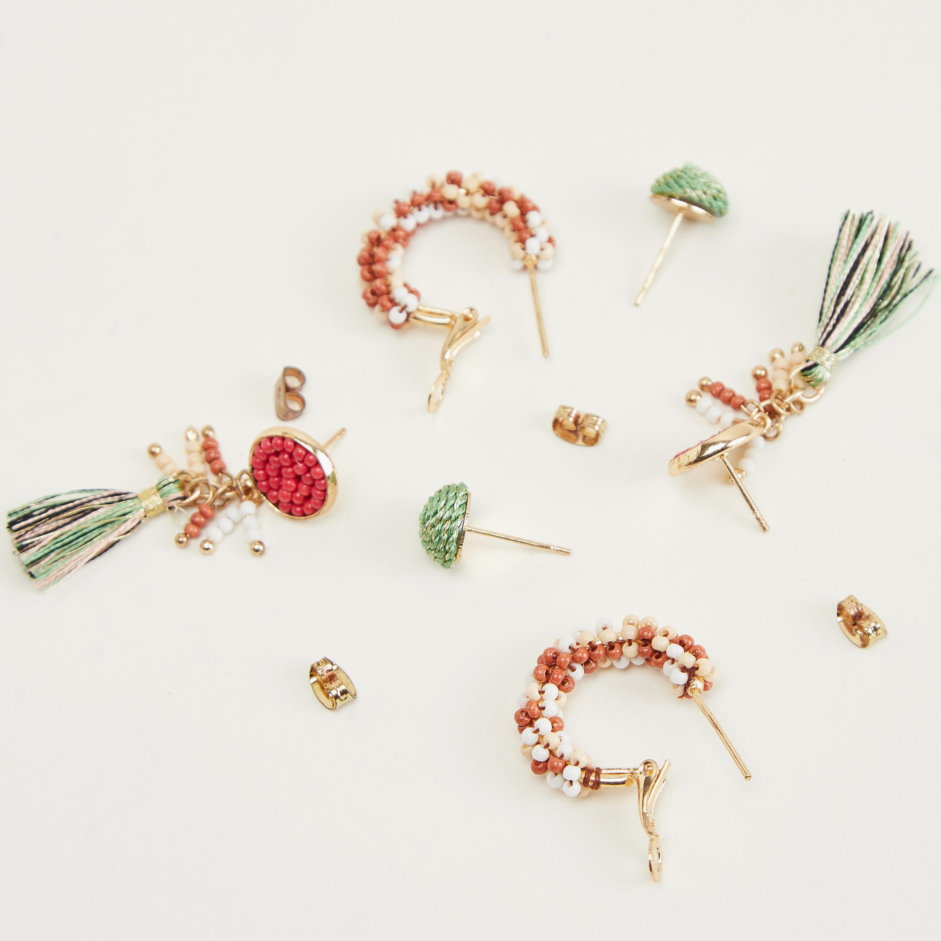 Set of 3 - Assorted Embellished Earrings Set-women-watchesandjewellery-jewellery-earrings-image-5