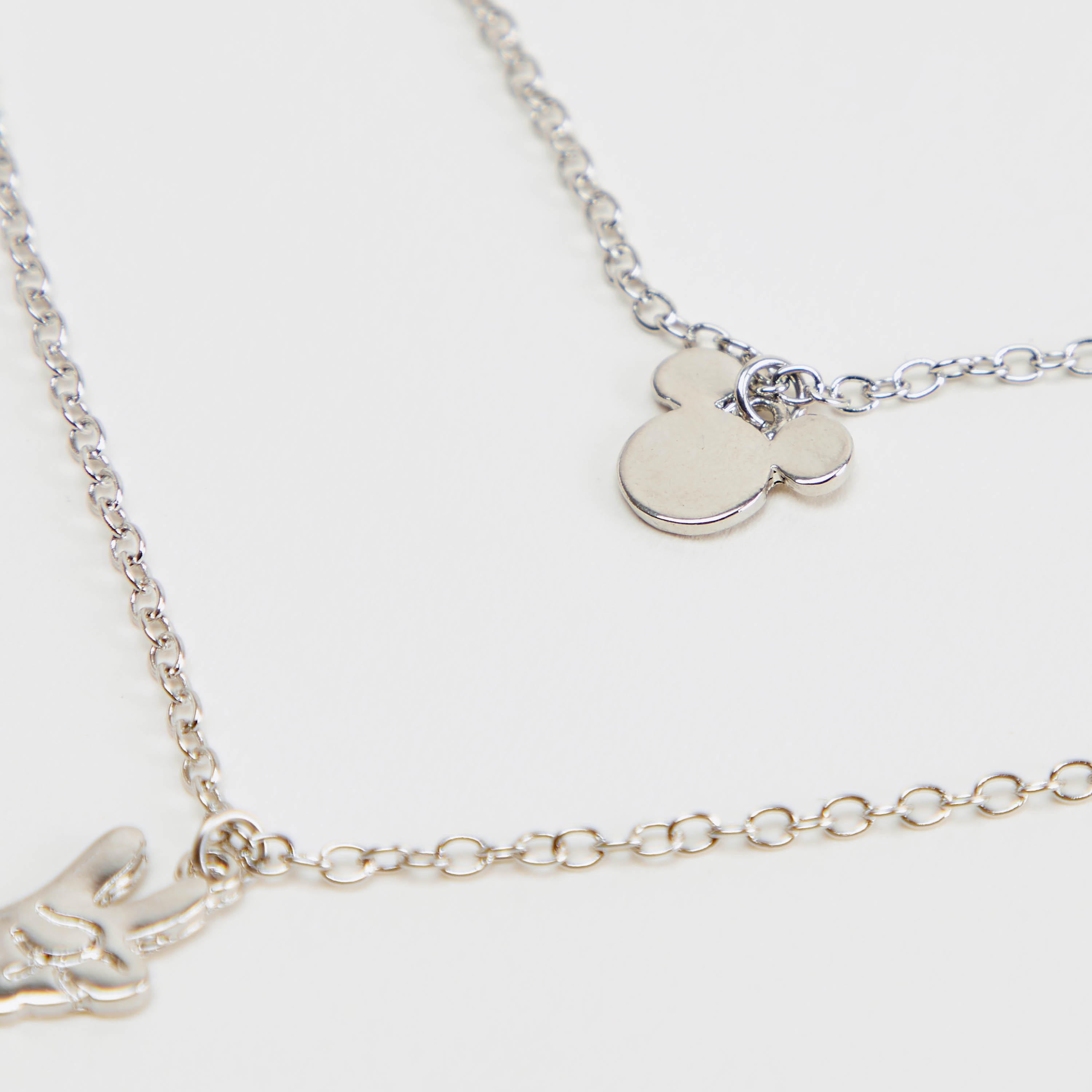 عقد بدلّاية متعدّدة الطبقات ودلّاية ميكي ماوس ومشبك للإغلاق-women-watchesandjewellery-jewellery-necklacesandpendants-image-3
