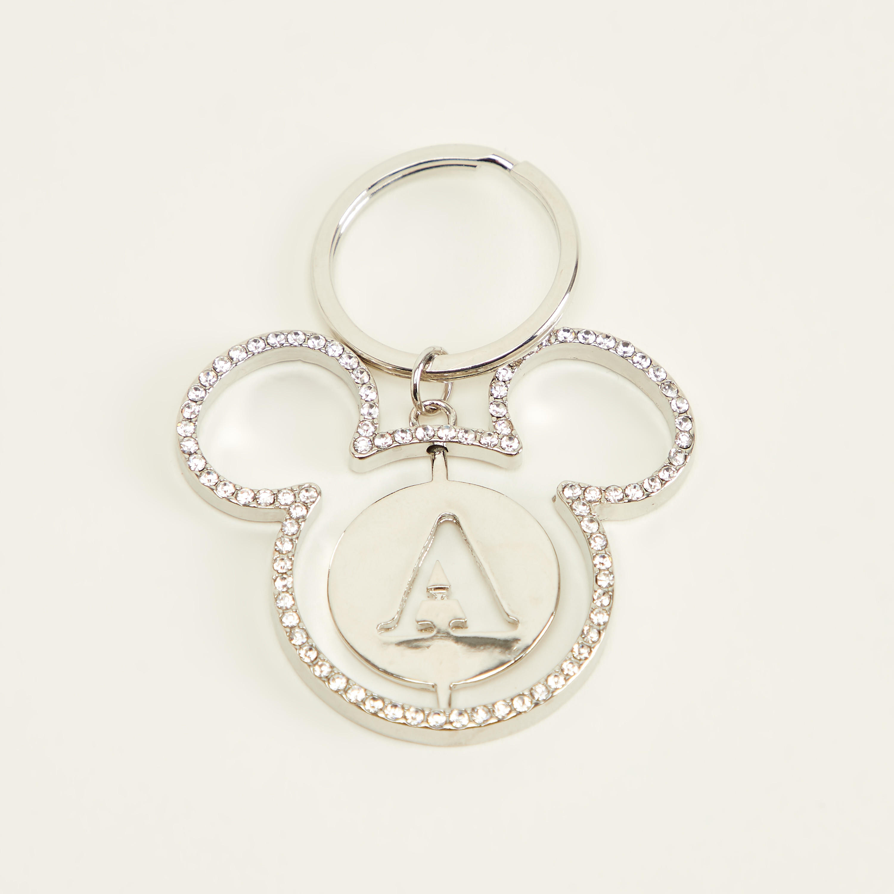 سلسلة مفاتيح بزينة حرف أي وشكل ميكي ماوس-women-clothingaccessories-novelties-image-1