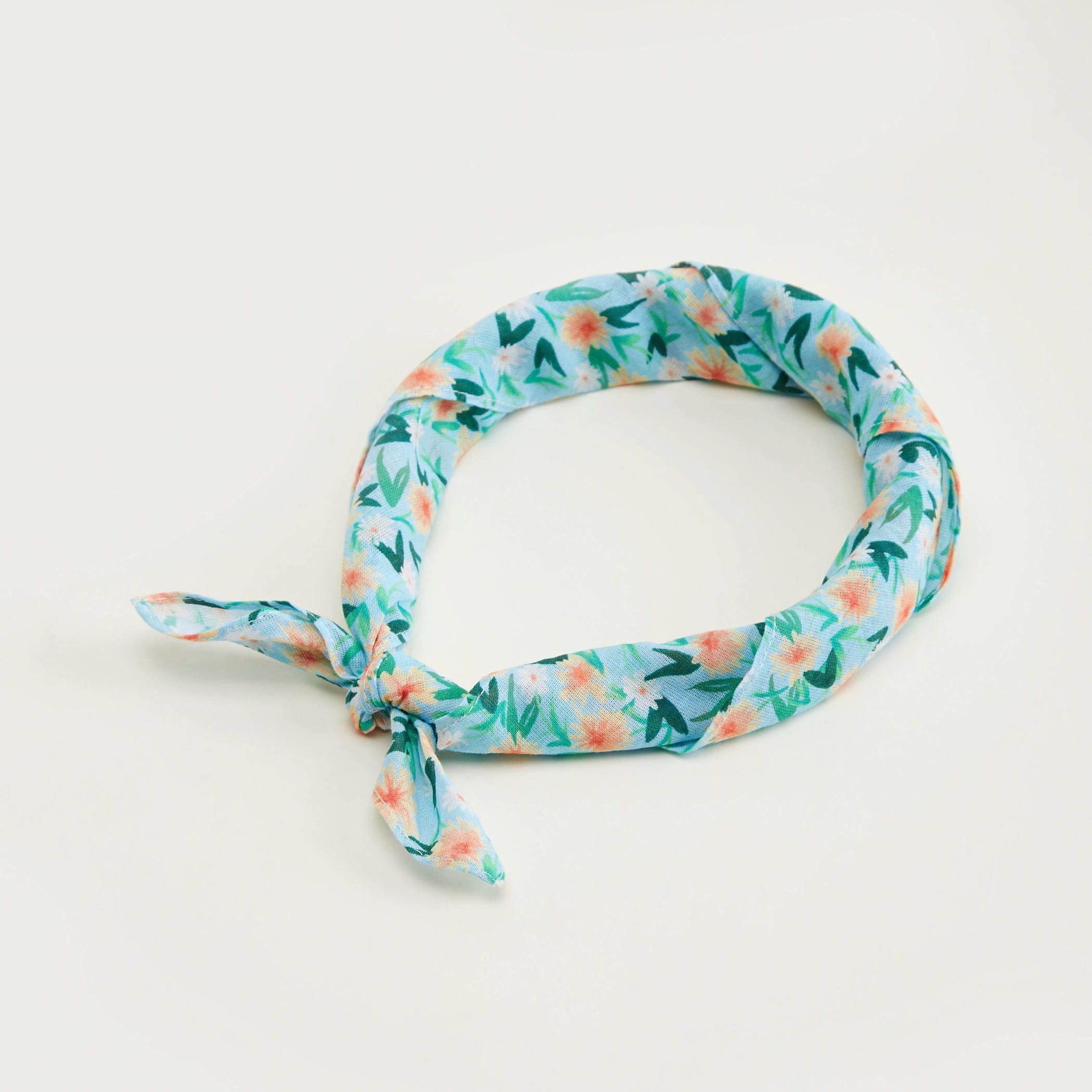 Floral Print Bandana-women-hairaccessories-image-1