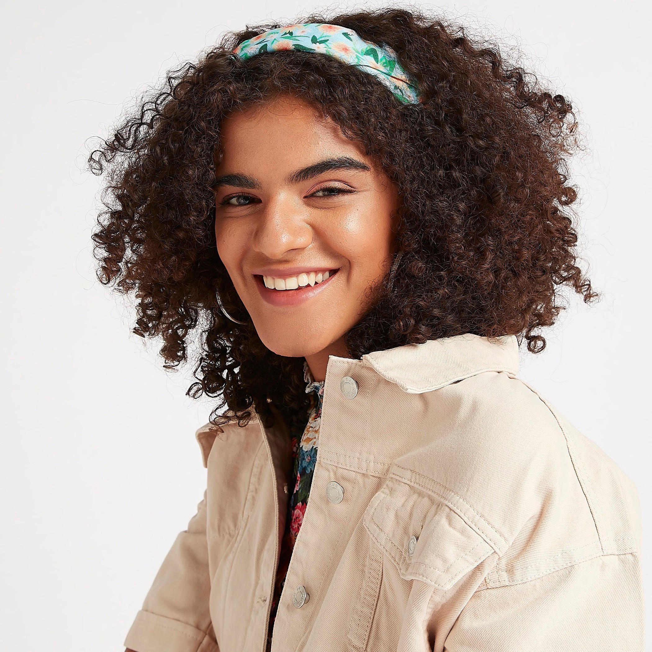 Floral Print Bandana-women-hairaccessories-image-2