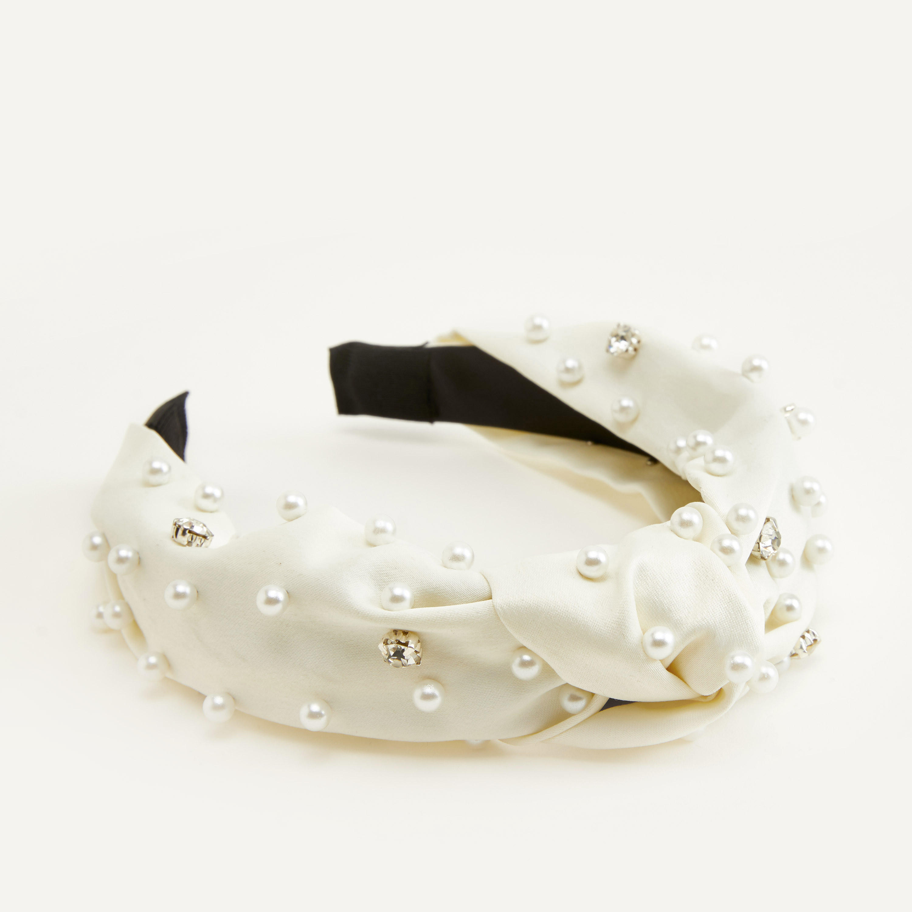 شريطة شعر بتزيينات وتفاصيل عقدة-women-hairaccessories-image-1