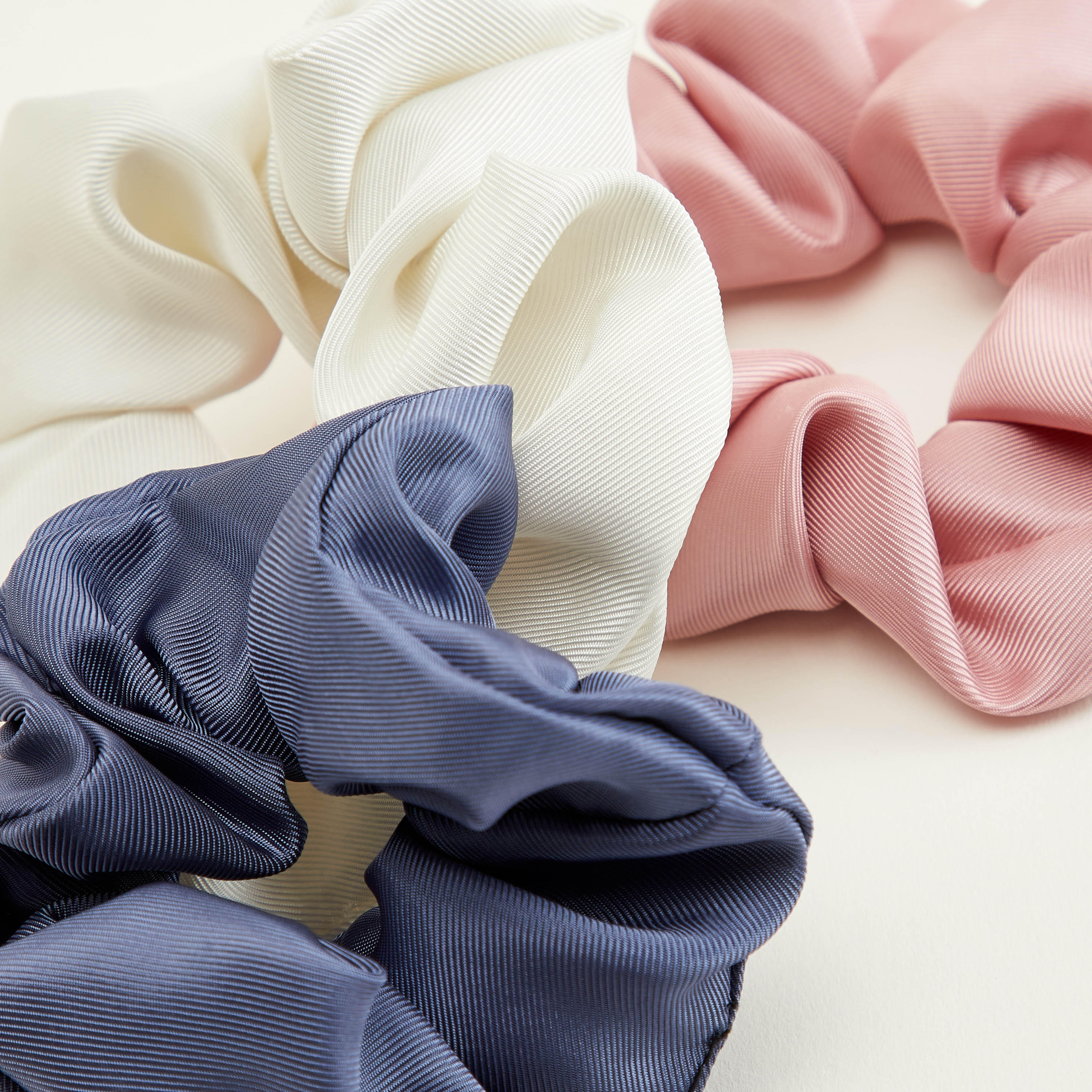 Set of 3 - Elasticated Fabric Hair Tie-women-hairaccessories-image-4