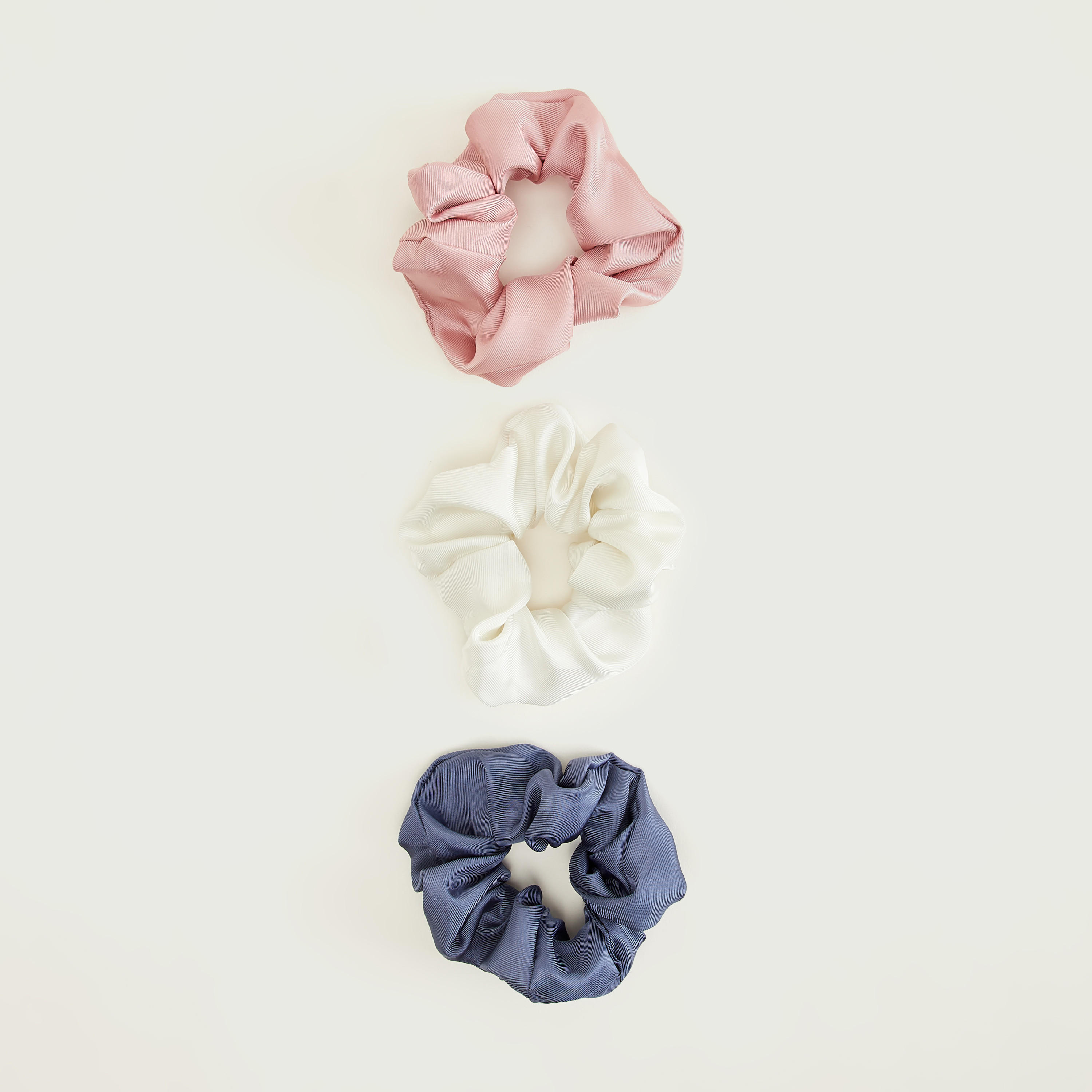 Set of 3 - Elasticated Fabric Hair Tie-women-hairaccessories-image-5