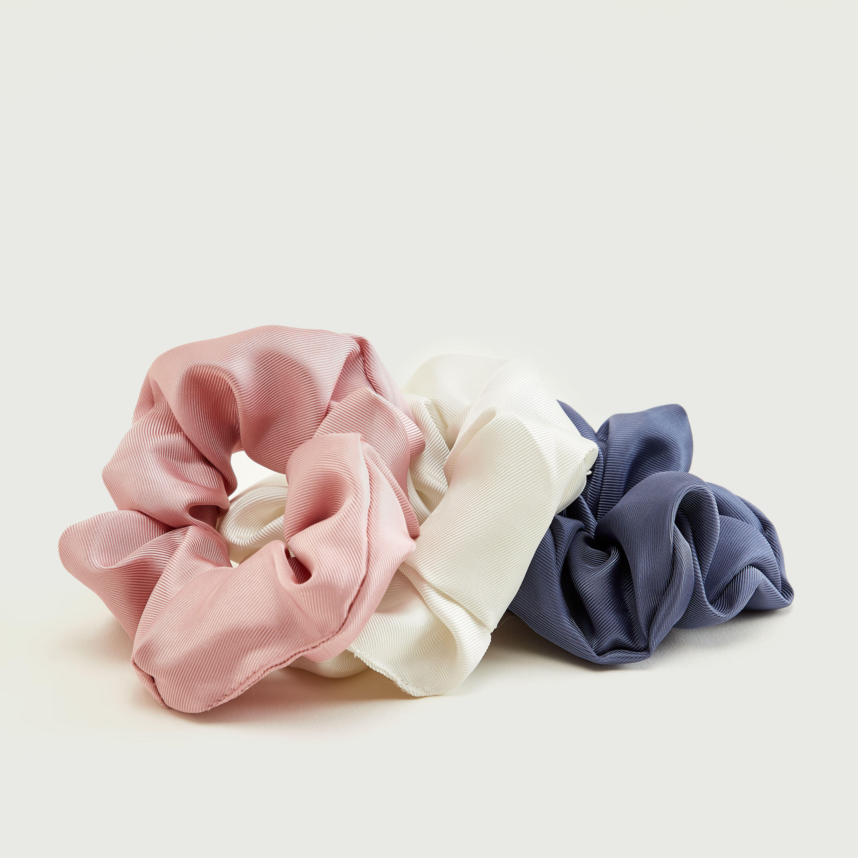 Set of 3 - Elasticated Fabric Hair Tie-women-hairaccessories-image-6
