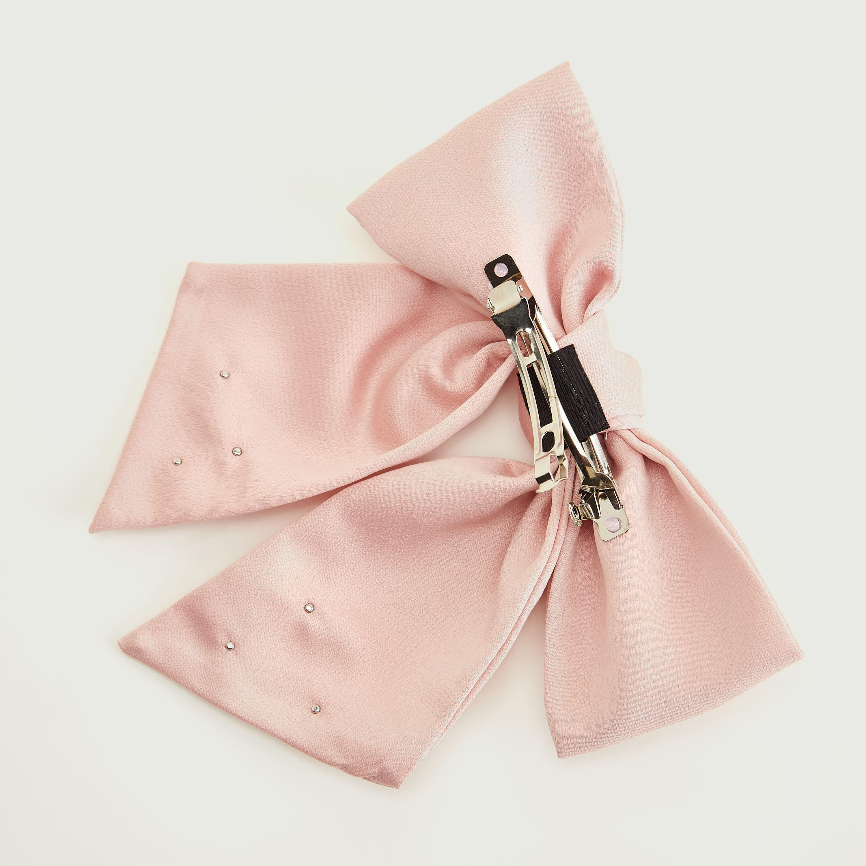 Embellished Bow Hair Clip-women-hairaccessories-image-5