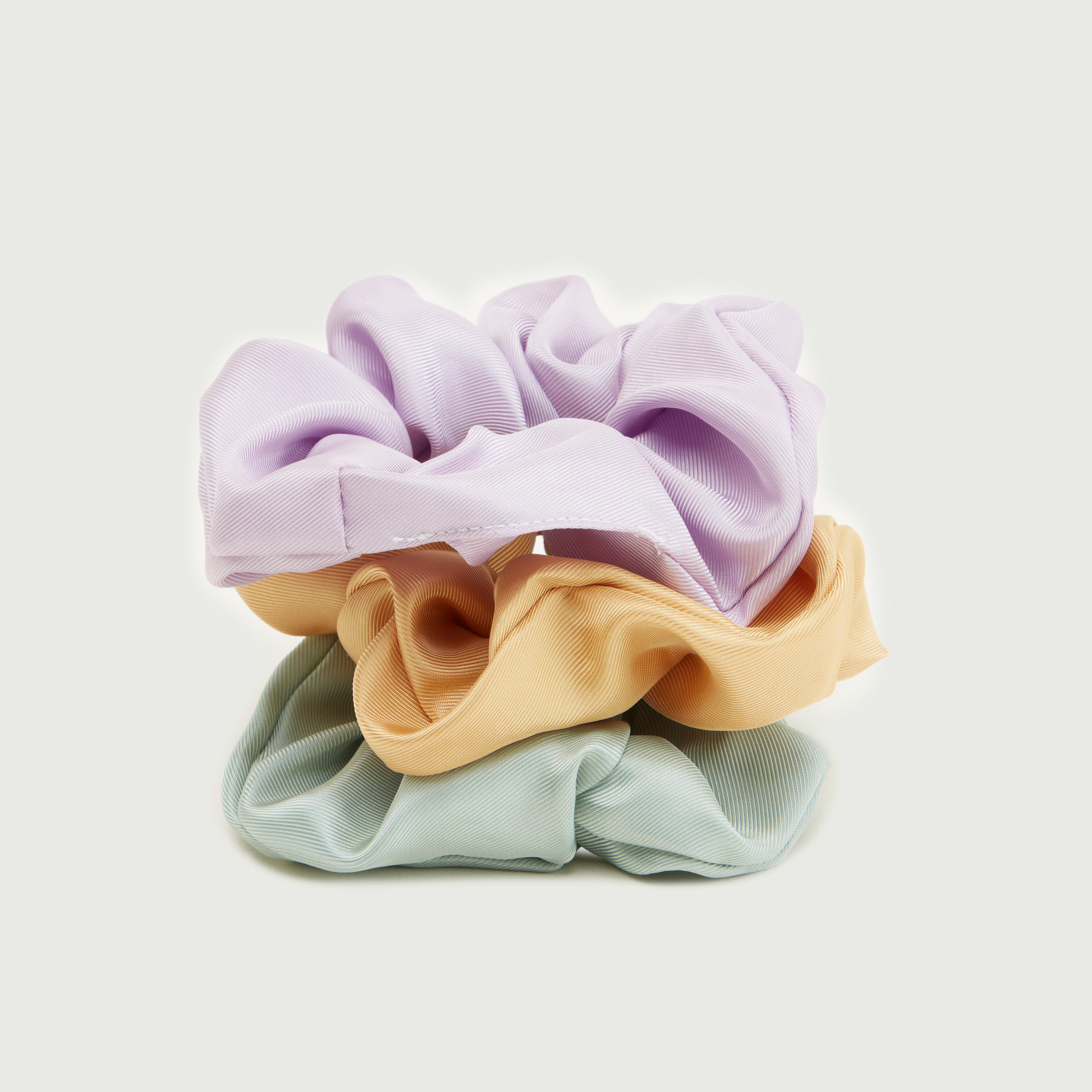 Set of 3 - Plain Elasticated Hair Tie-women-hairaccessories-image-3