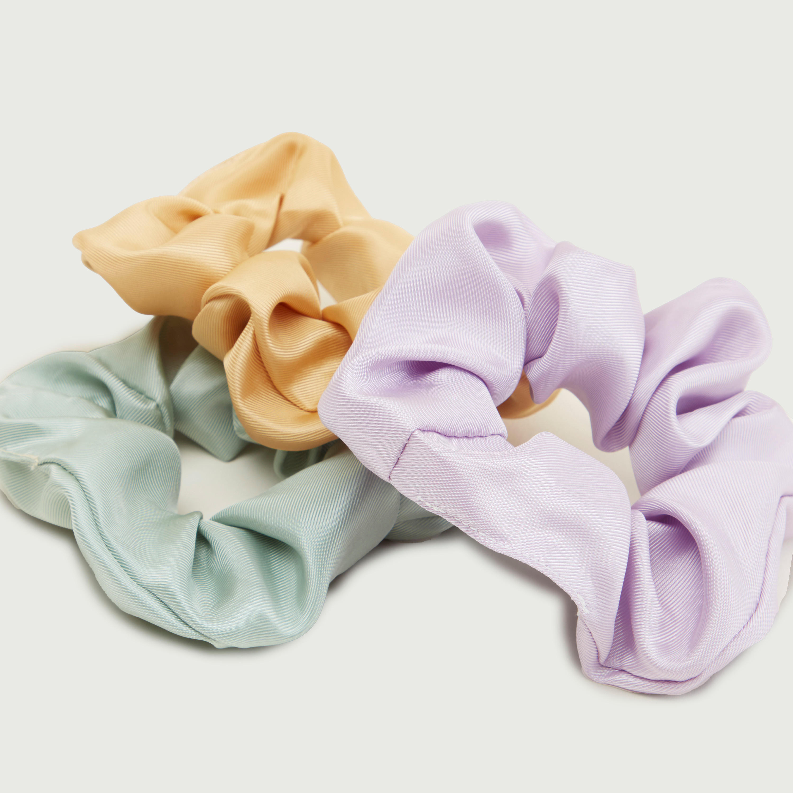 Set of 3 - Plain Elasticated Hair Tie-women-hairaccessories-image-4