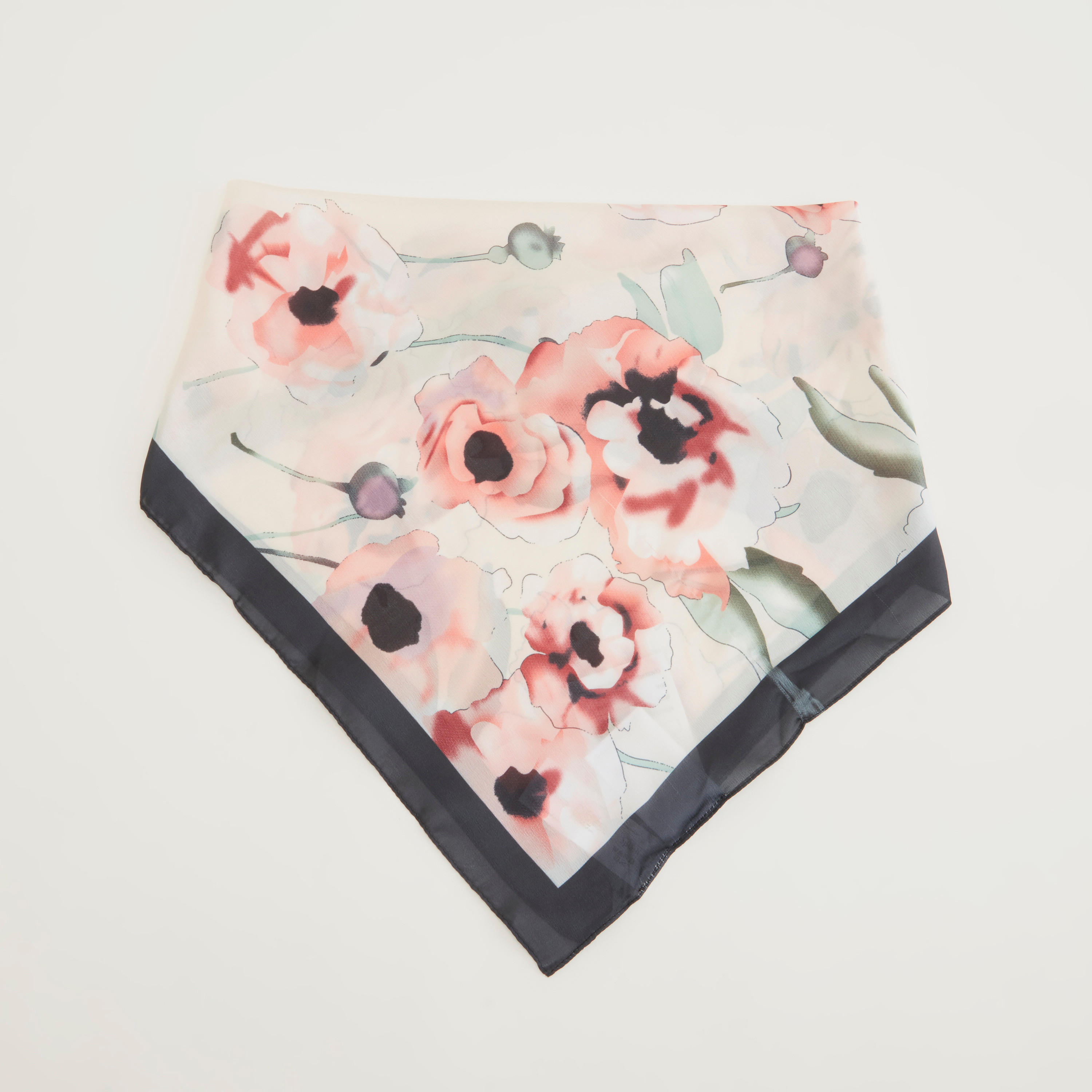 Floral Print Scarf with Contrast Border-women-clothingaccessories-scarves-image-3