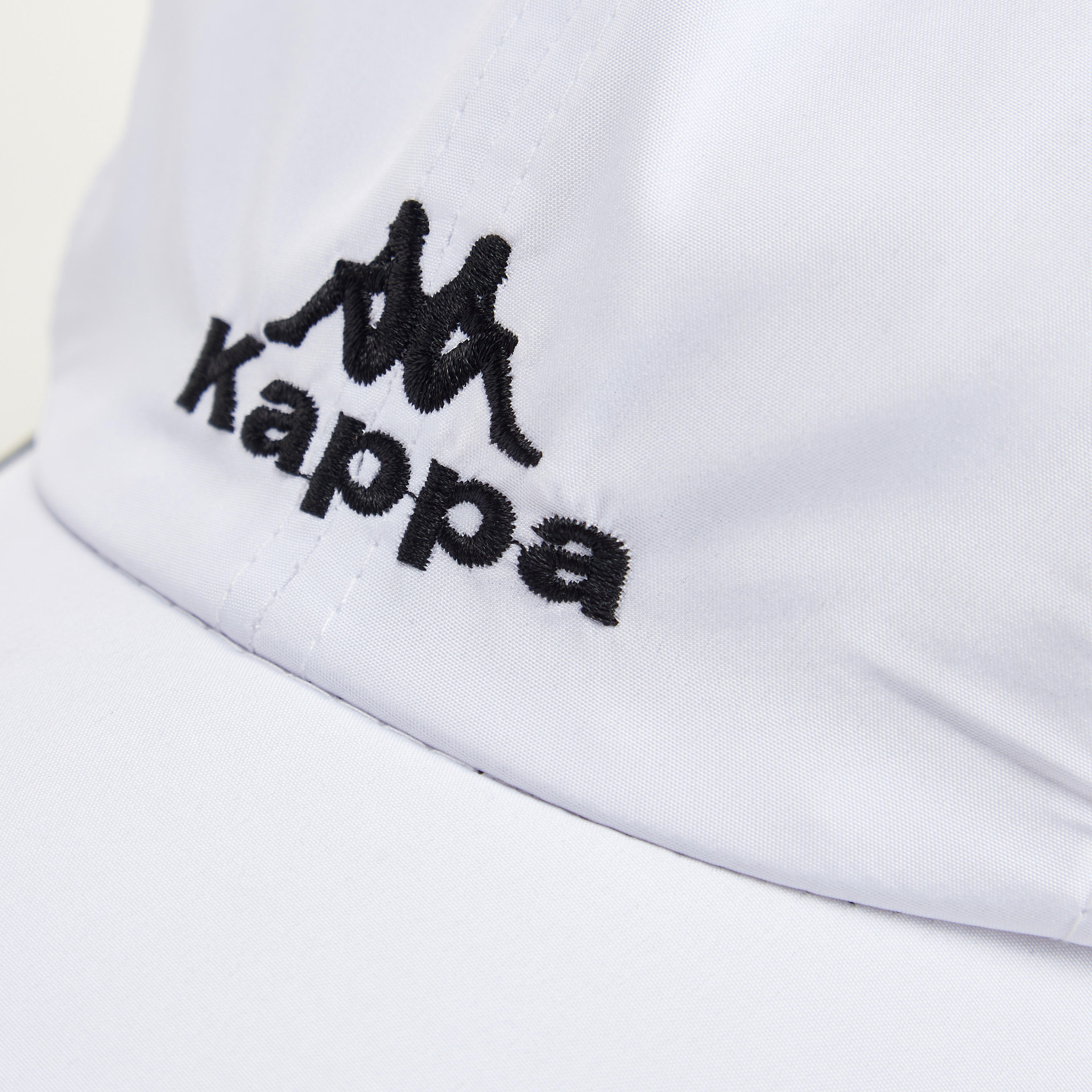 Kappa Embroidered Cap with Hook and Loop Strap Closure-women-clothingaccessories-capsandhats-image-2
