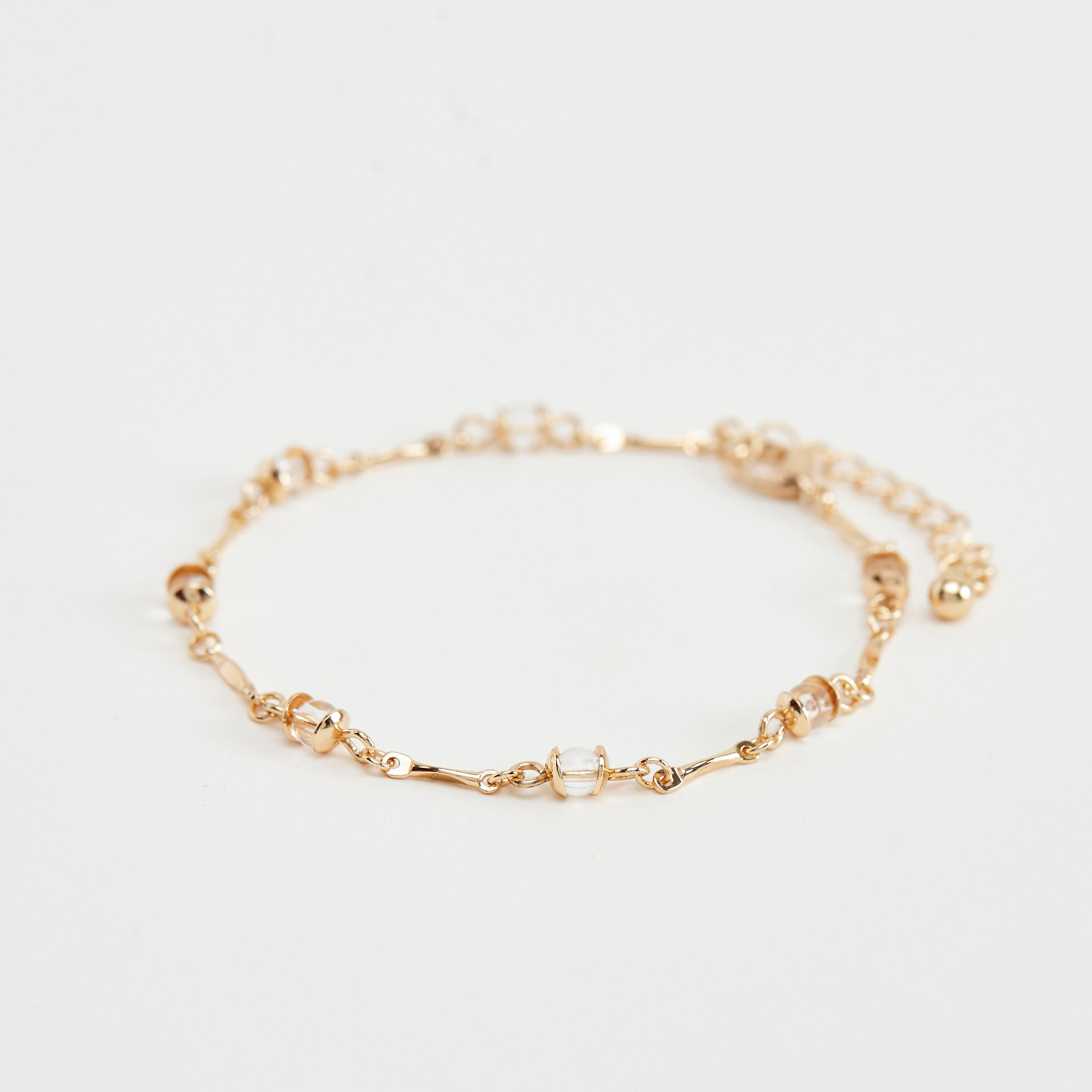 أساور مزيّنة بمشبك إغلاق -  طقم من 5 قطع-women-watchesandjewellery-jewellery-banglesandbracelets-image-3