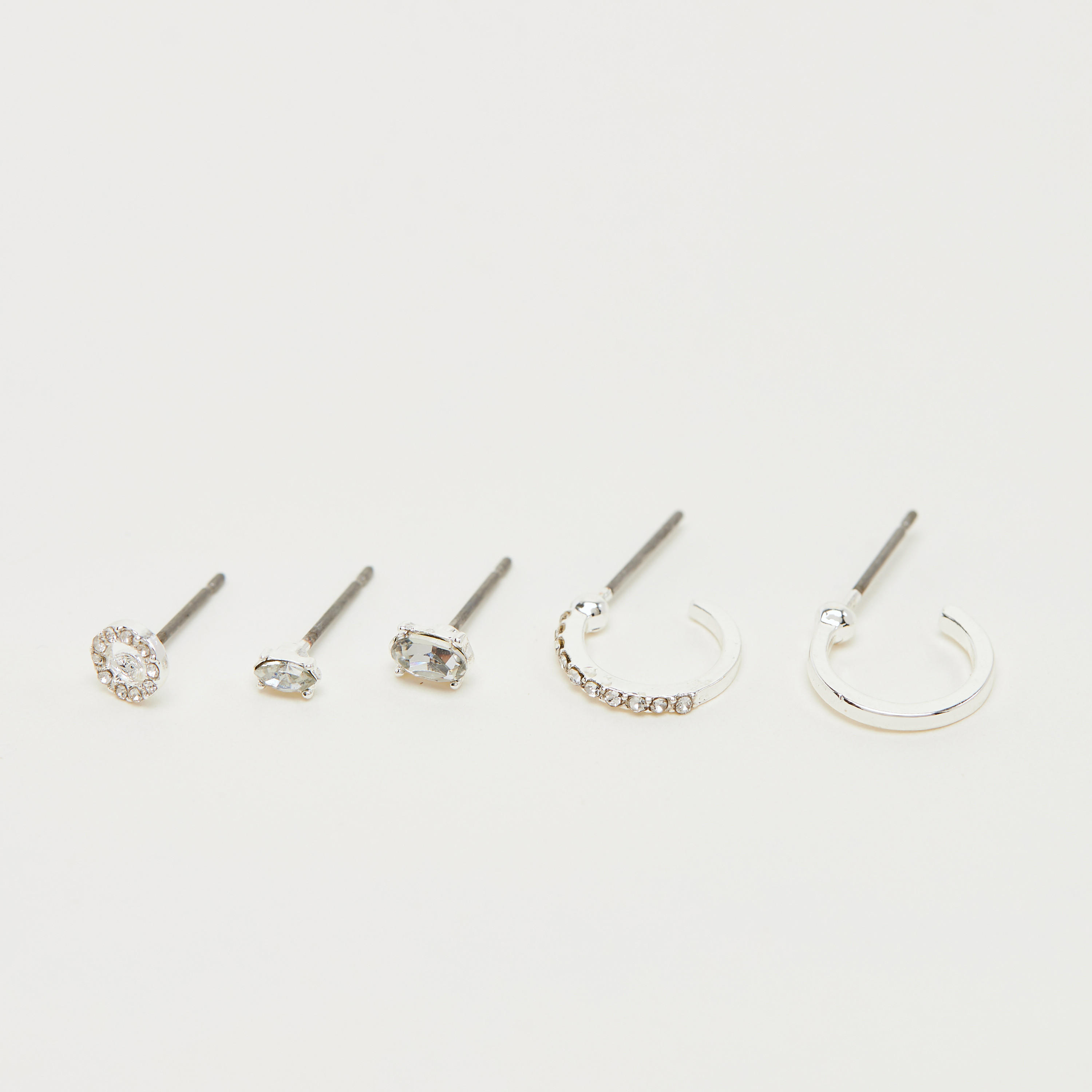 طقم حلقان مرصّعة بتزيينات من 6 قطع-women-watchesandjewellery-jewellery-earrings-image-3