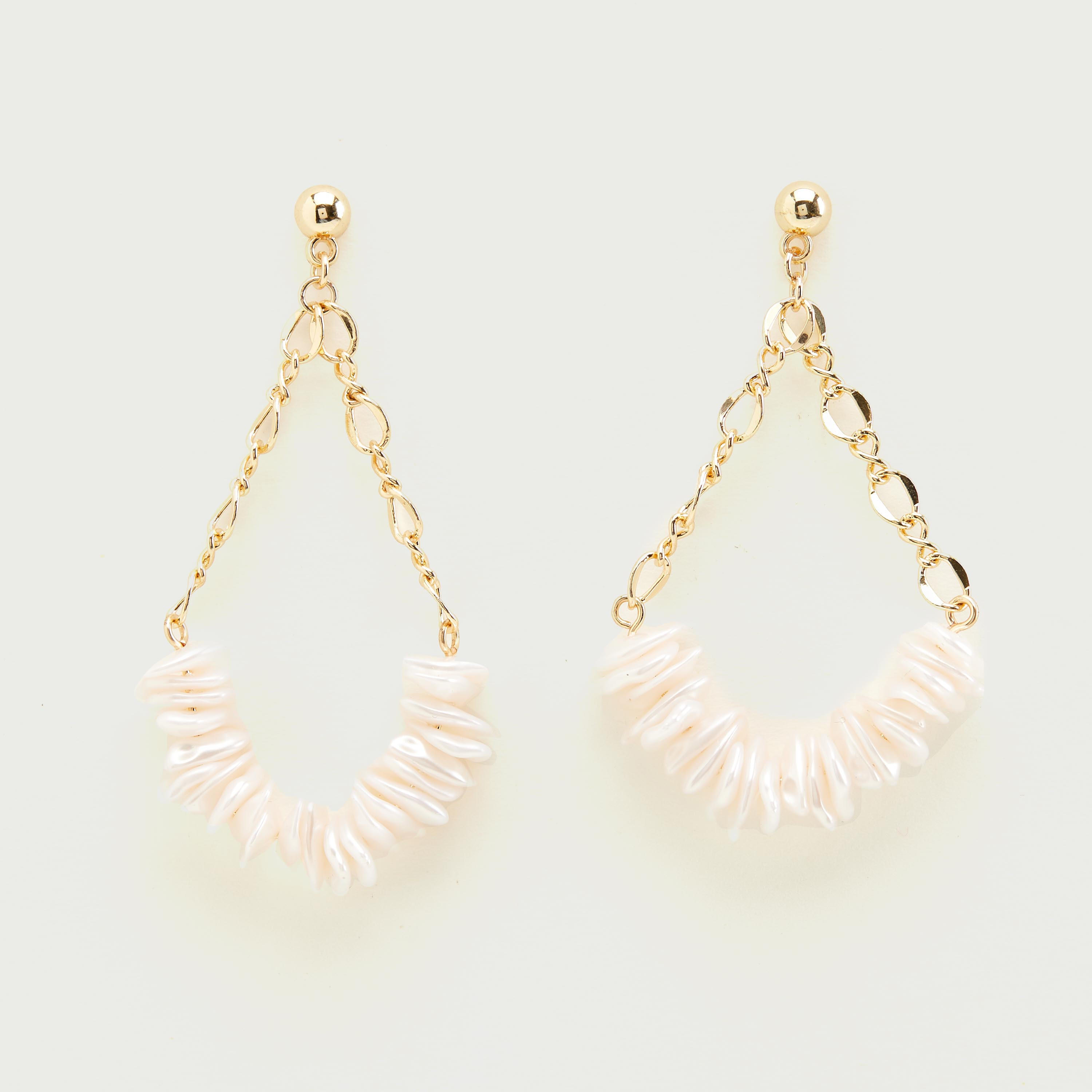 Embellished Dangler Earrings with Pushback Closure-women-watchesandjewellery-jewellery-earrings-image-1