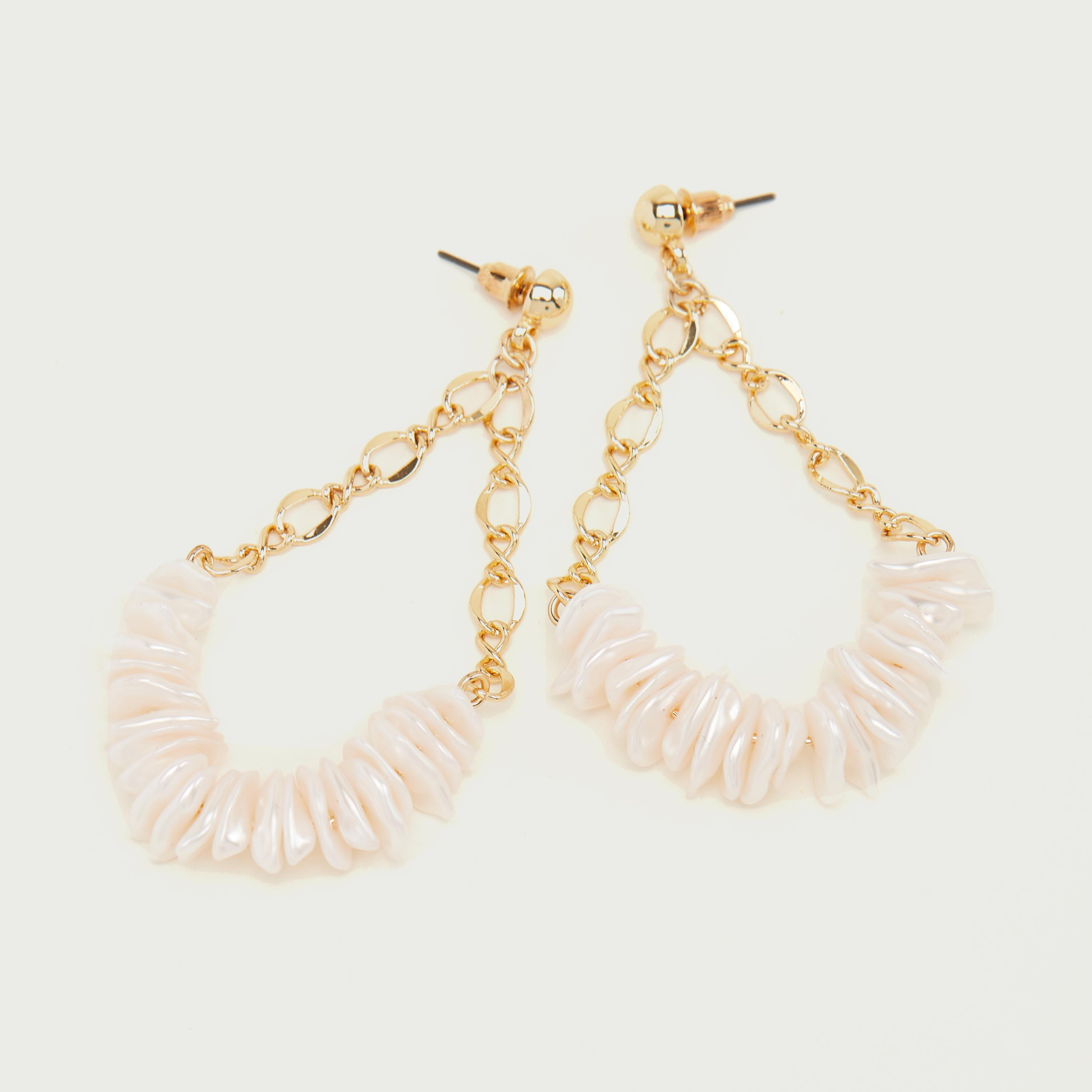 Embellished Dangler Earrings with Pushback Closure-women-watchesandjewellery-jewellery-earrings-image-3