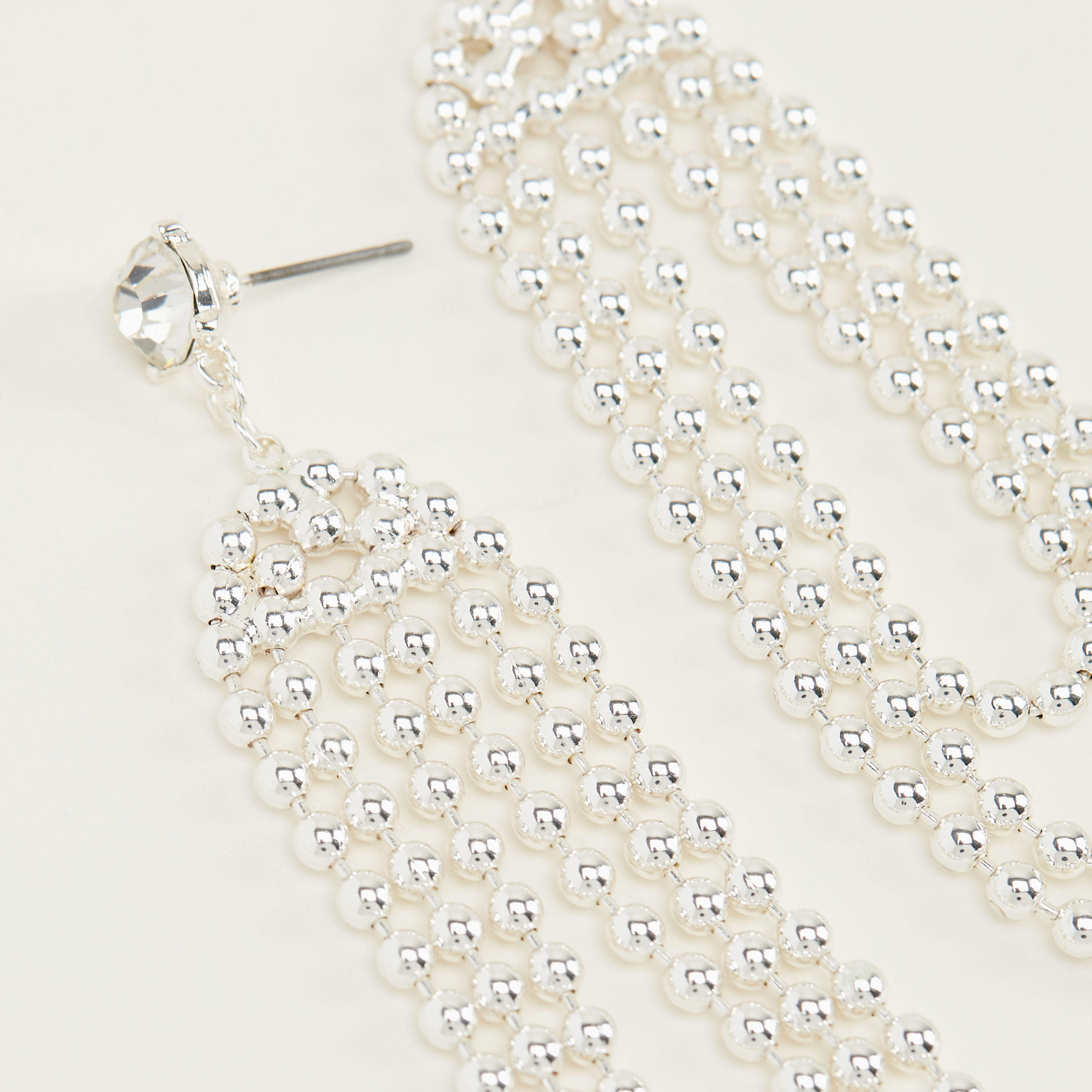 Embellished Dangler Earrings with Pushback Closure-women-watchesandjewellery-jewellery-earrings-image-3