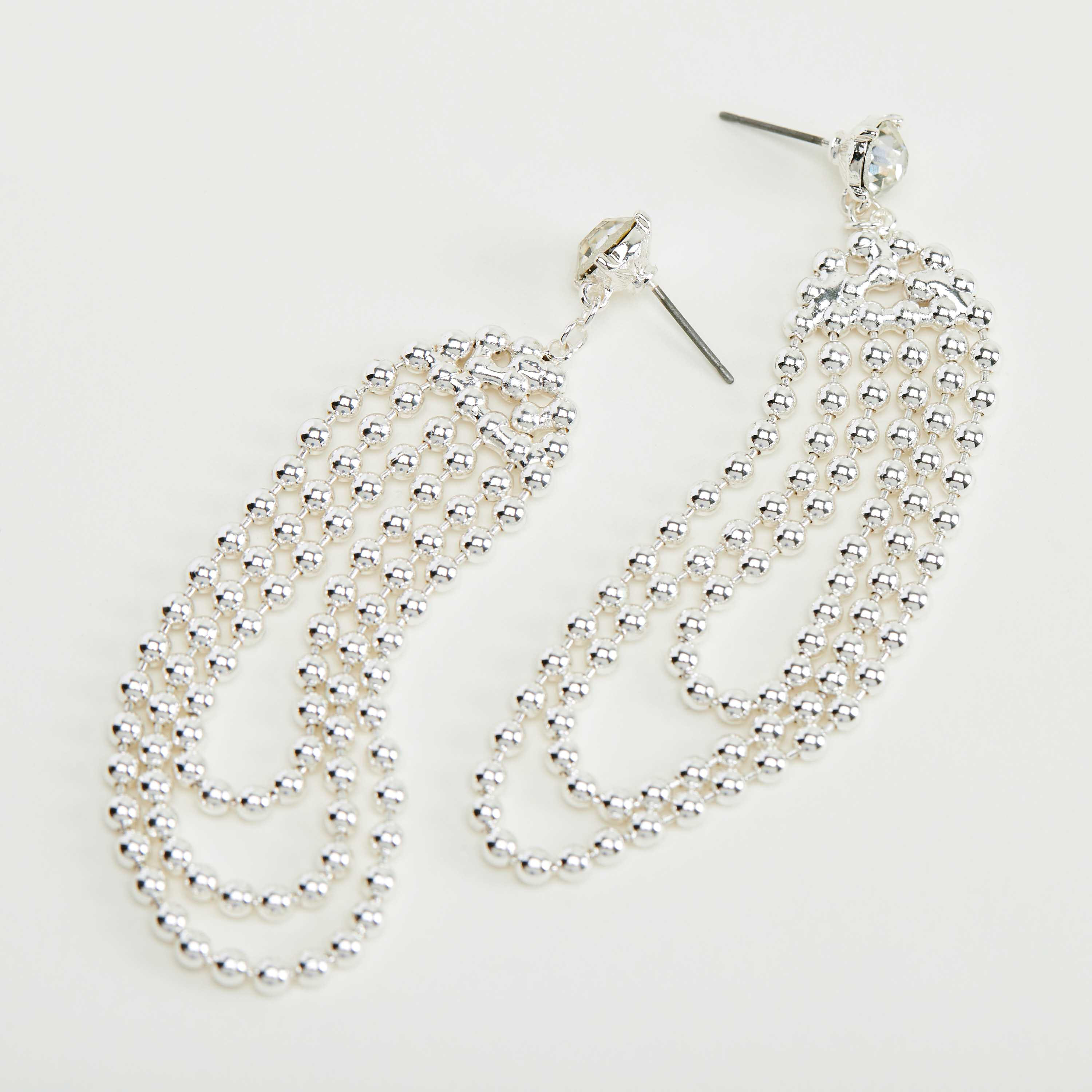 Embellished Dangler Earrings with Pushback Closure-women-watchesandjewellery-jewellery-earrings-image-5