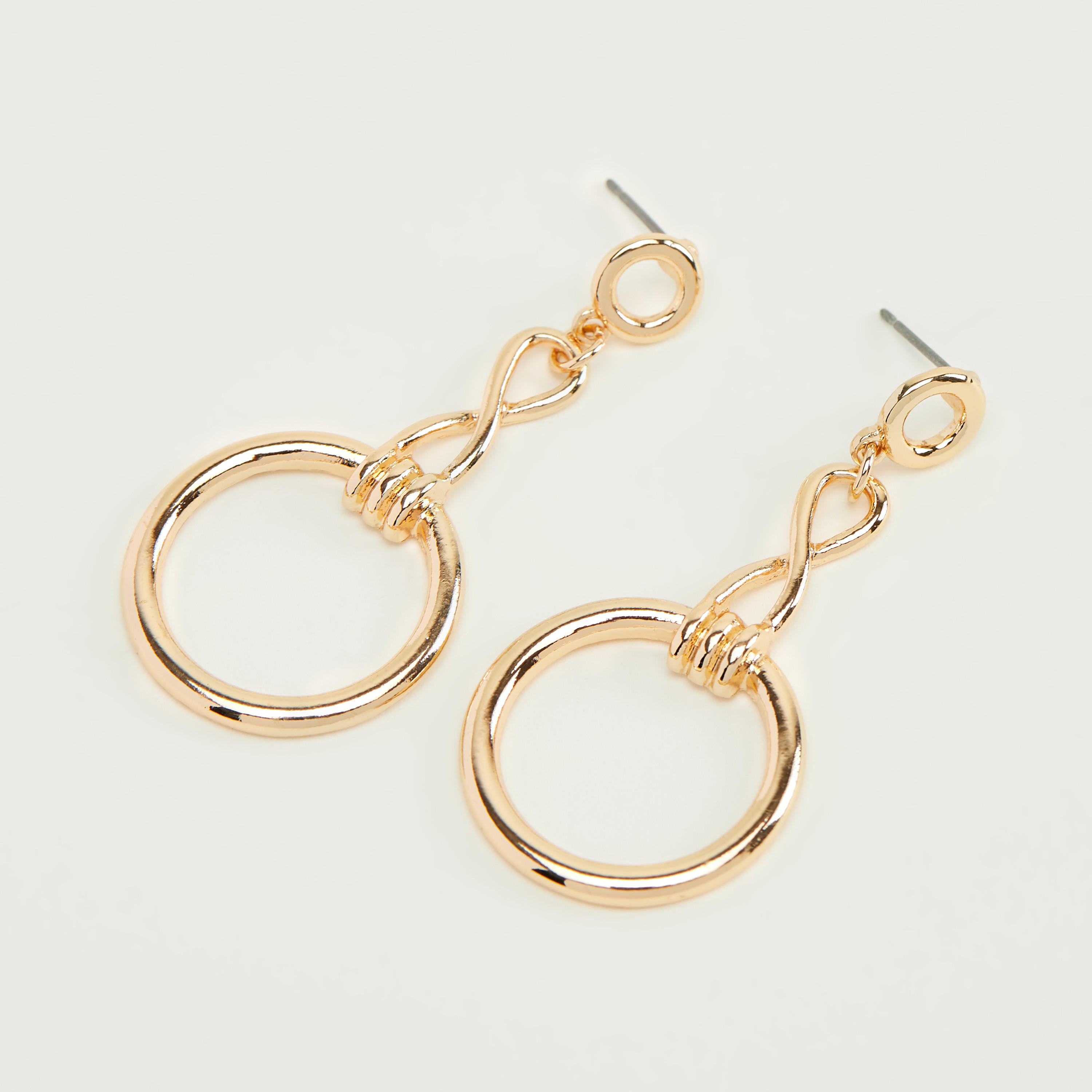 Embellished Dangler Earrings with Pushback Closure-women-watchesandjewellery-jewellery-earrings-image-3