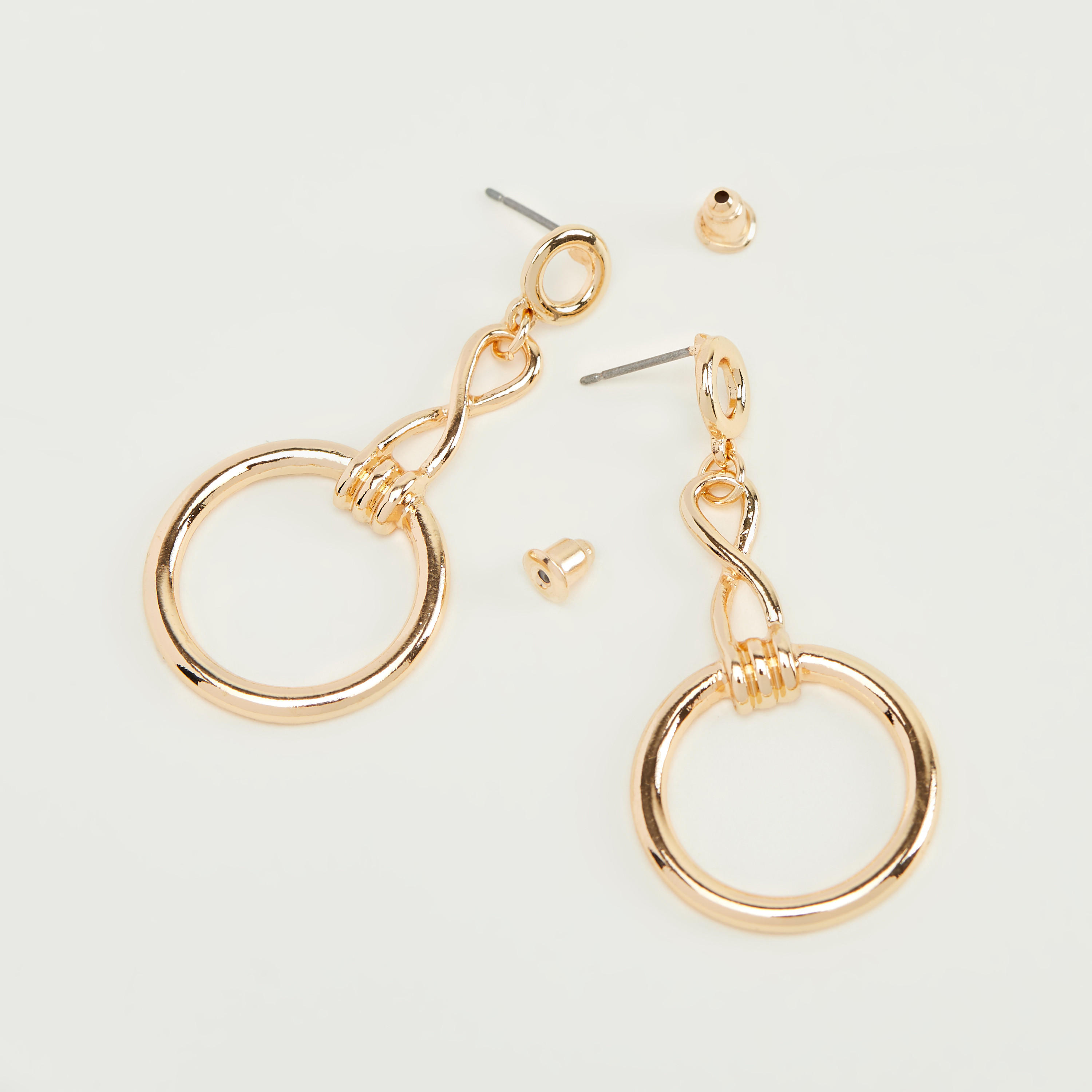 Embellished Dangler Earrings with Pushback Closure-women-watchesandjewellery-jewellery-earrings-image-4
