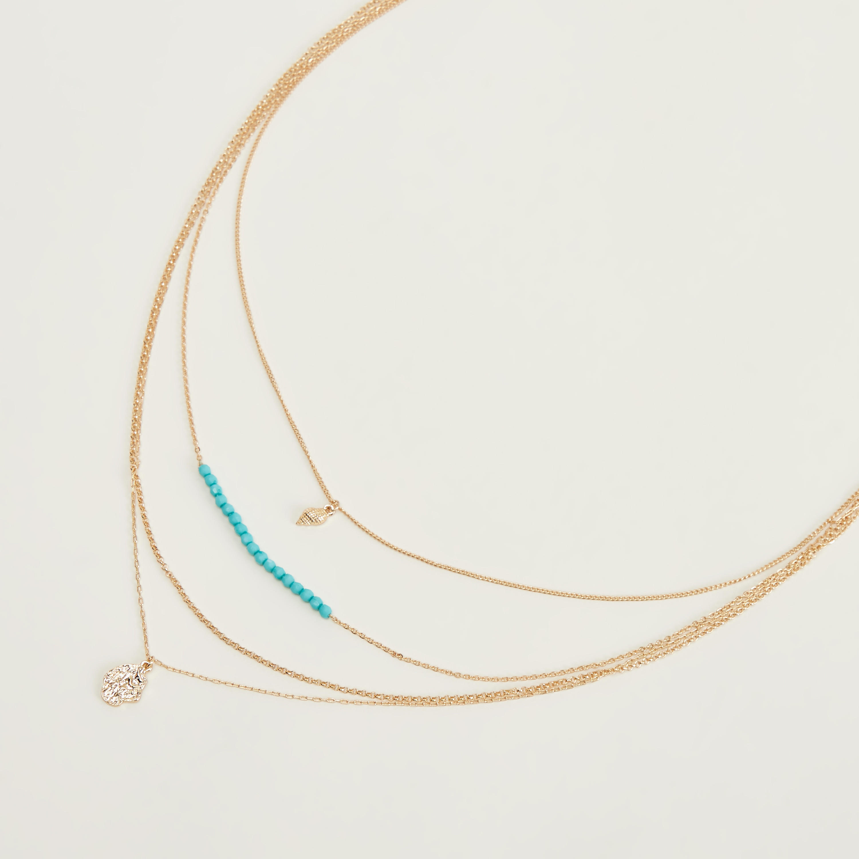 Embellished Multi-Layered Necklace with Lobster Clasp-women-watchesandjewellery-jewellery-necklacesandpendants-image-1