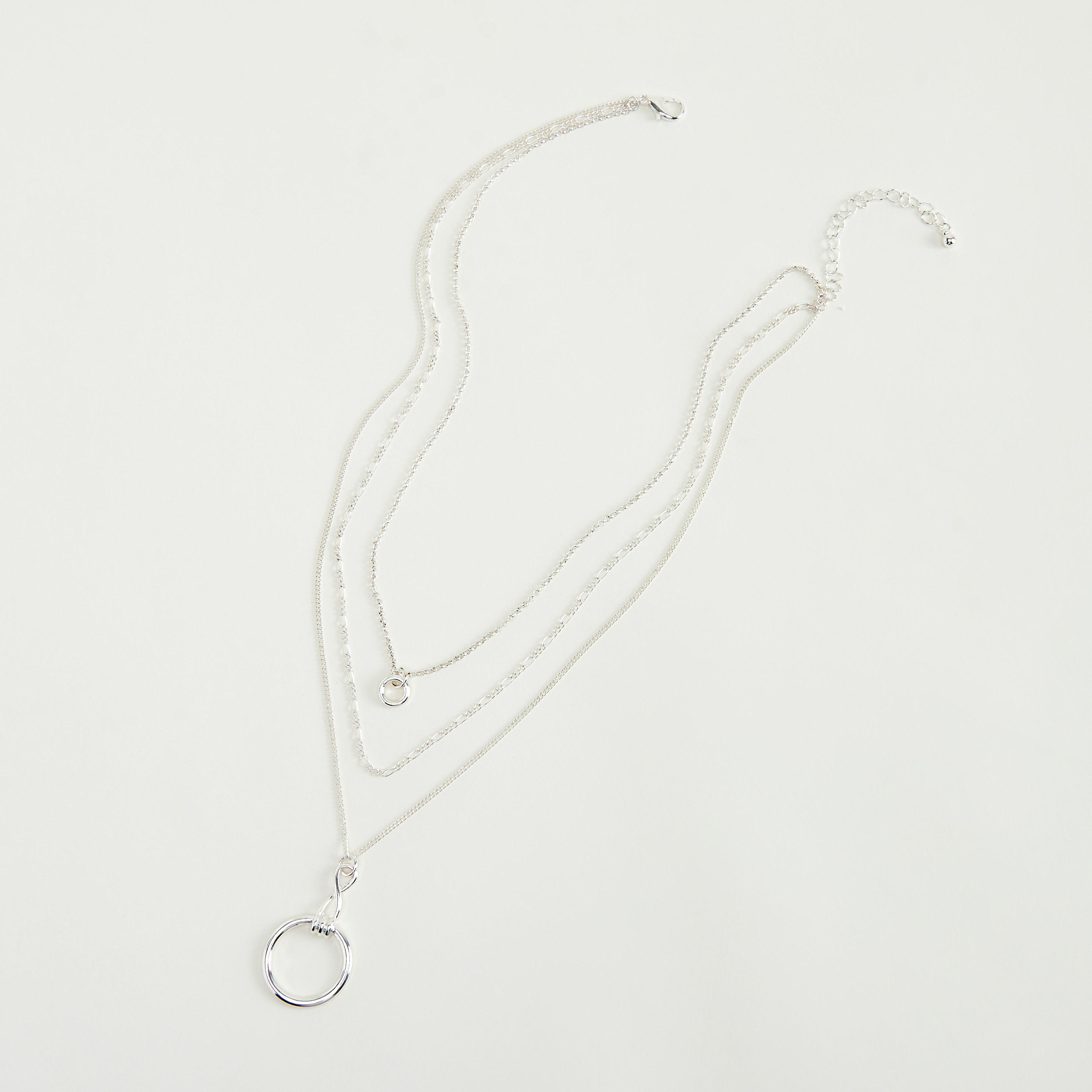Embellished Multi-Layered Necklace with Lobster Clasp-women-watchesandjewellery-jewellery-necklacesandpendants-image-1
