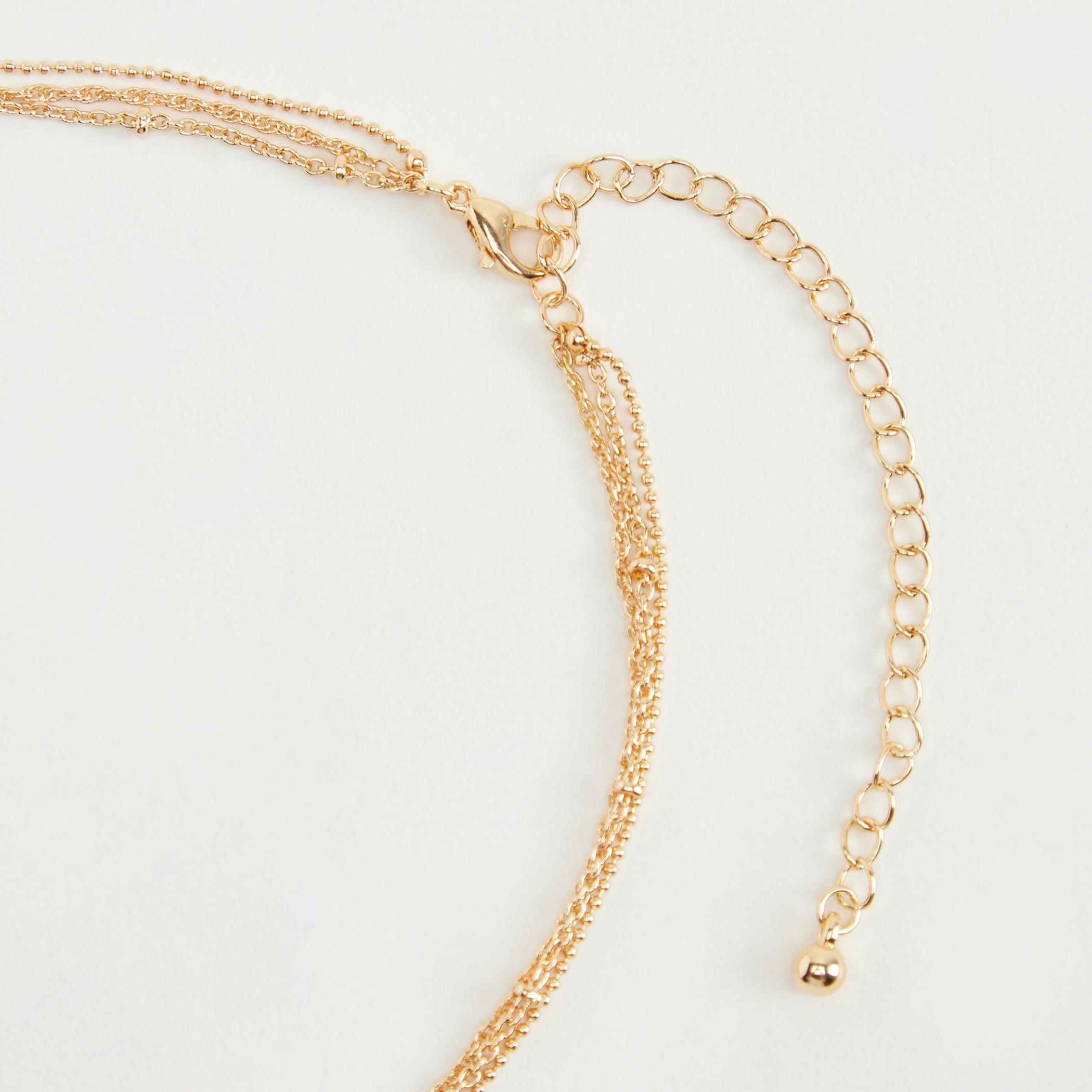 عقد متعدّد الطبقات مزيّن بمشبك إغلاق-women-watchesandjewellery-jewellery-necklacesandpendants-image-5