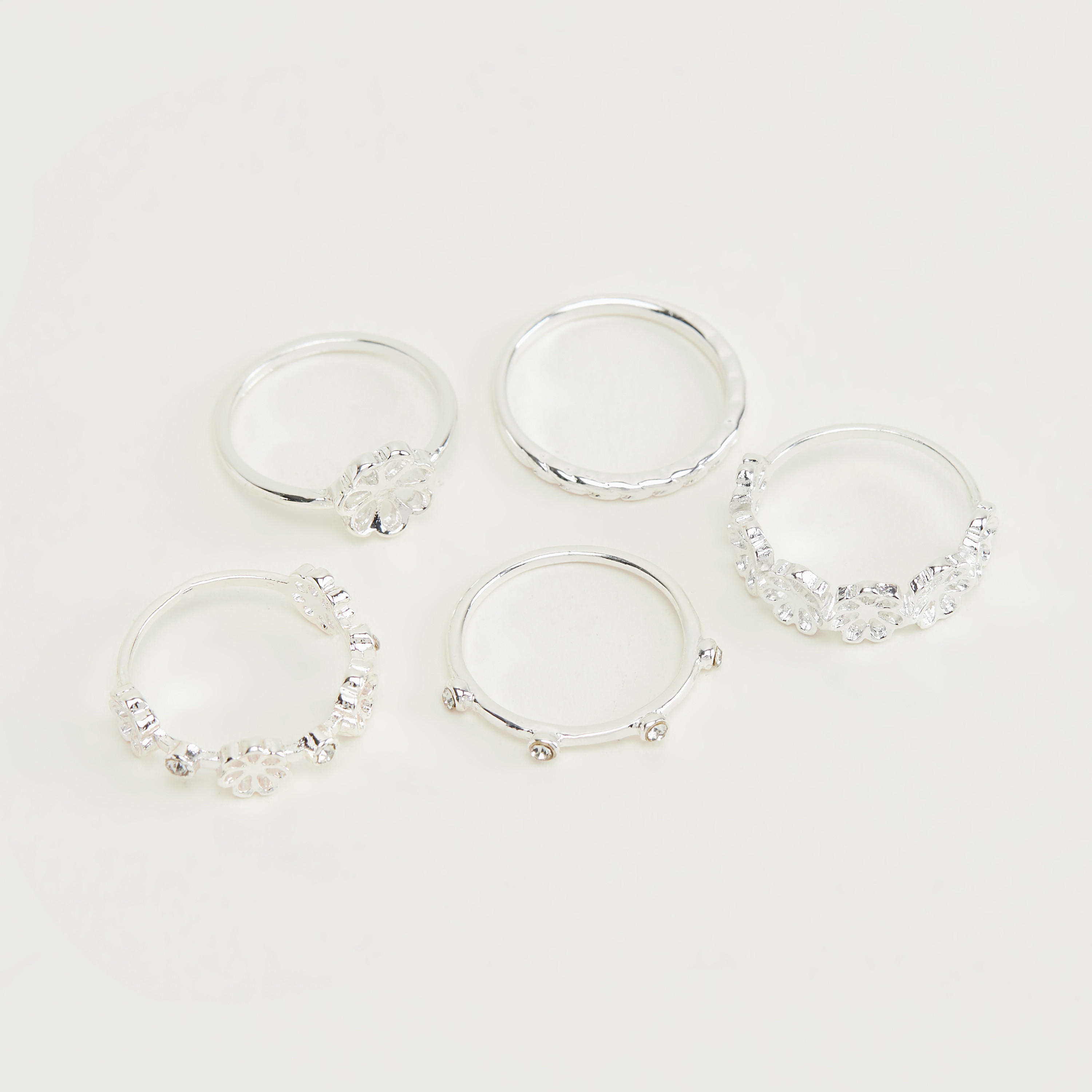 Set of 5 - Embellished Finger Ring-women-watchesandjewellery-jewellery-rings-image-3