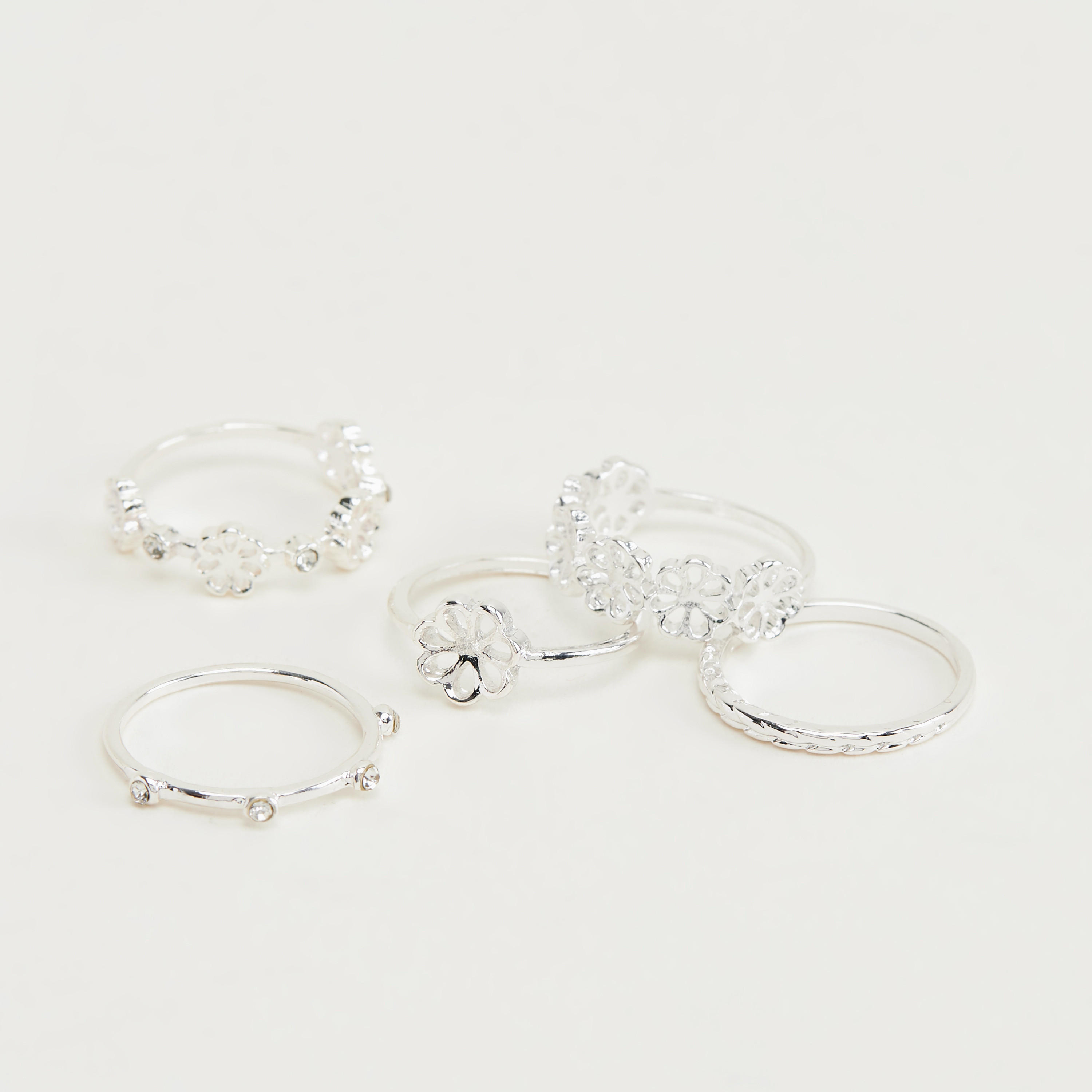 Set of 5 - Embellished Finger Ring-women-watchesandjewellery-jewellery-rings-image-4